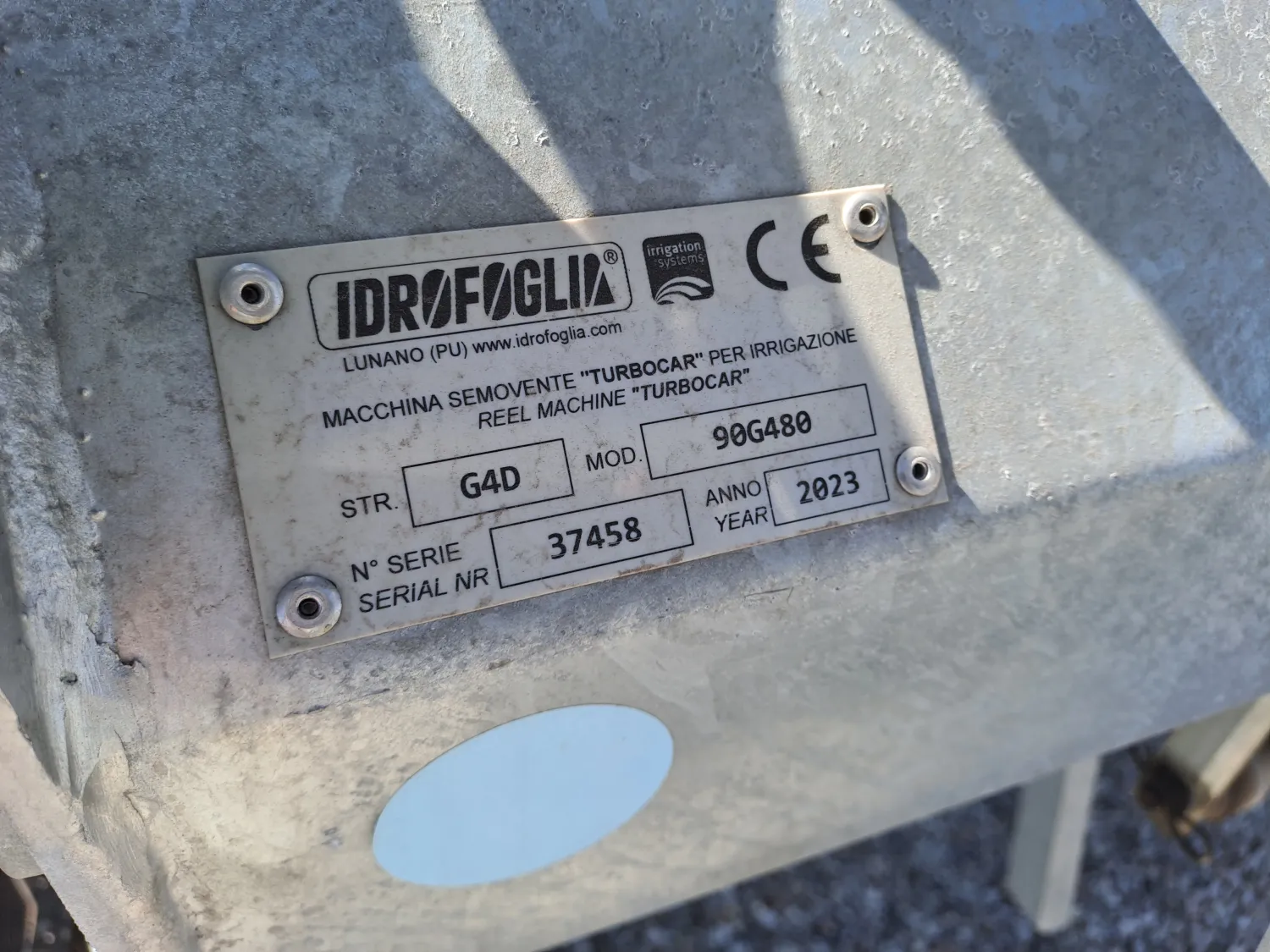 Idrofoglia Turbocar G4D 90G480 (2023) - New & Unused