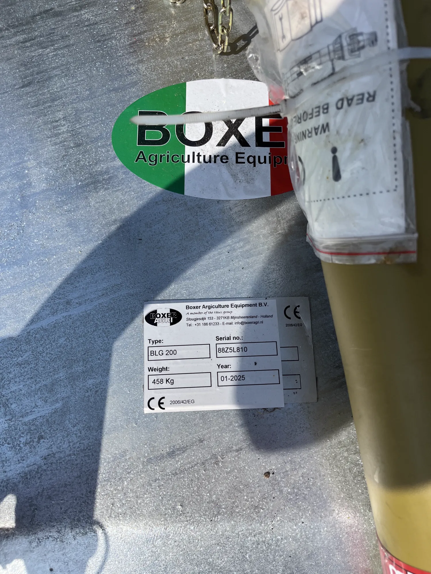 Boxer BLG 200 Weidebloter | 2 meter | Nieuw