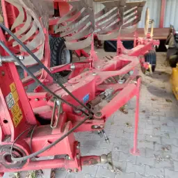 Poettinger Servo 45 wentelploeg + pakker te koop