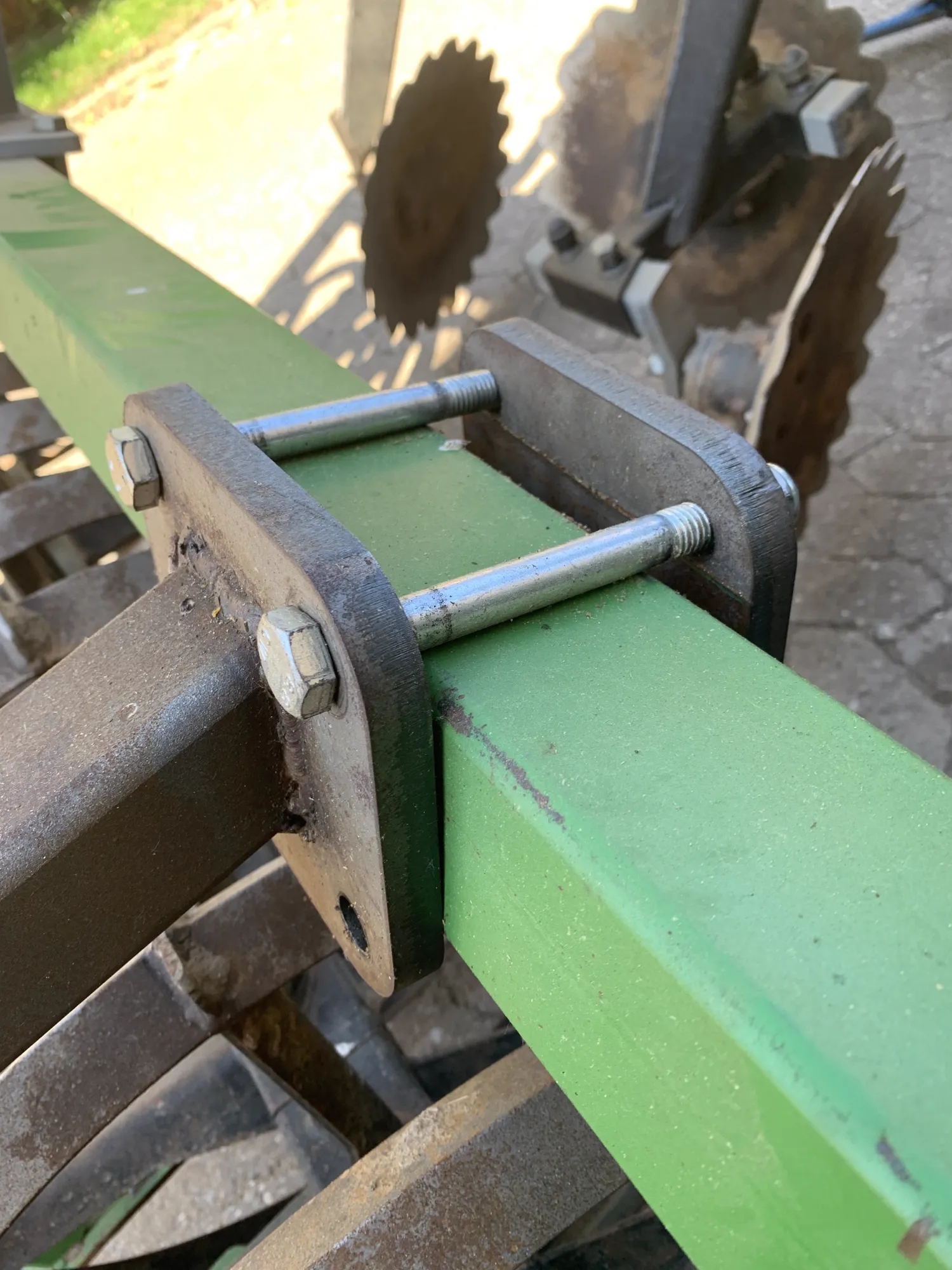 Grada 3m para Cultivador - Robusta, Tubo Cuadrado