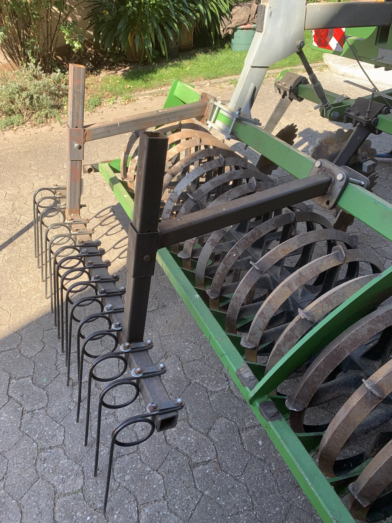 Grada 3m para Cultivador - Robusta, Tubo Cuadrado