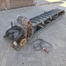 Transportband 390cm - Trogvorm | Efficiënt Materiaal Transport