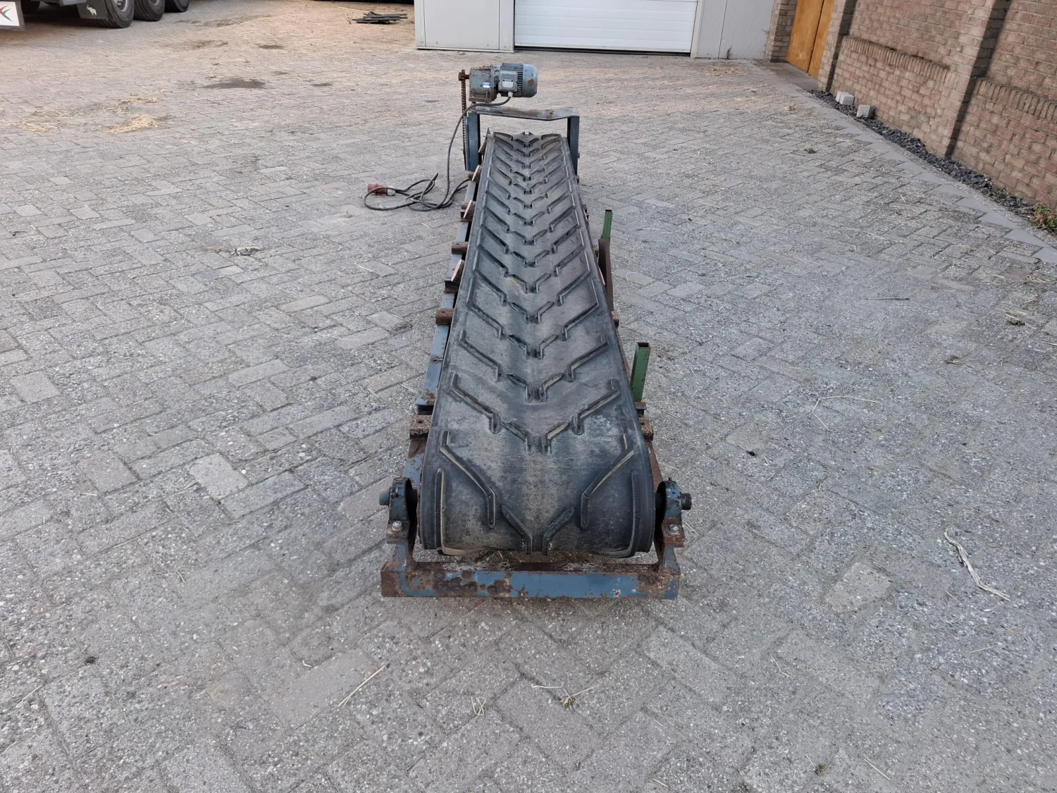 Transportband 390cm - Trogvorm | Efficiënt Materiaal Transport