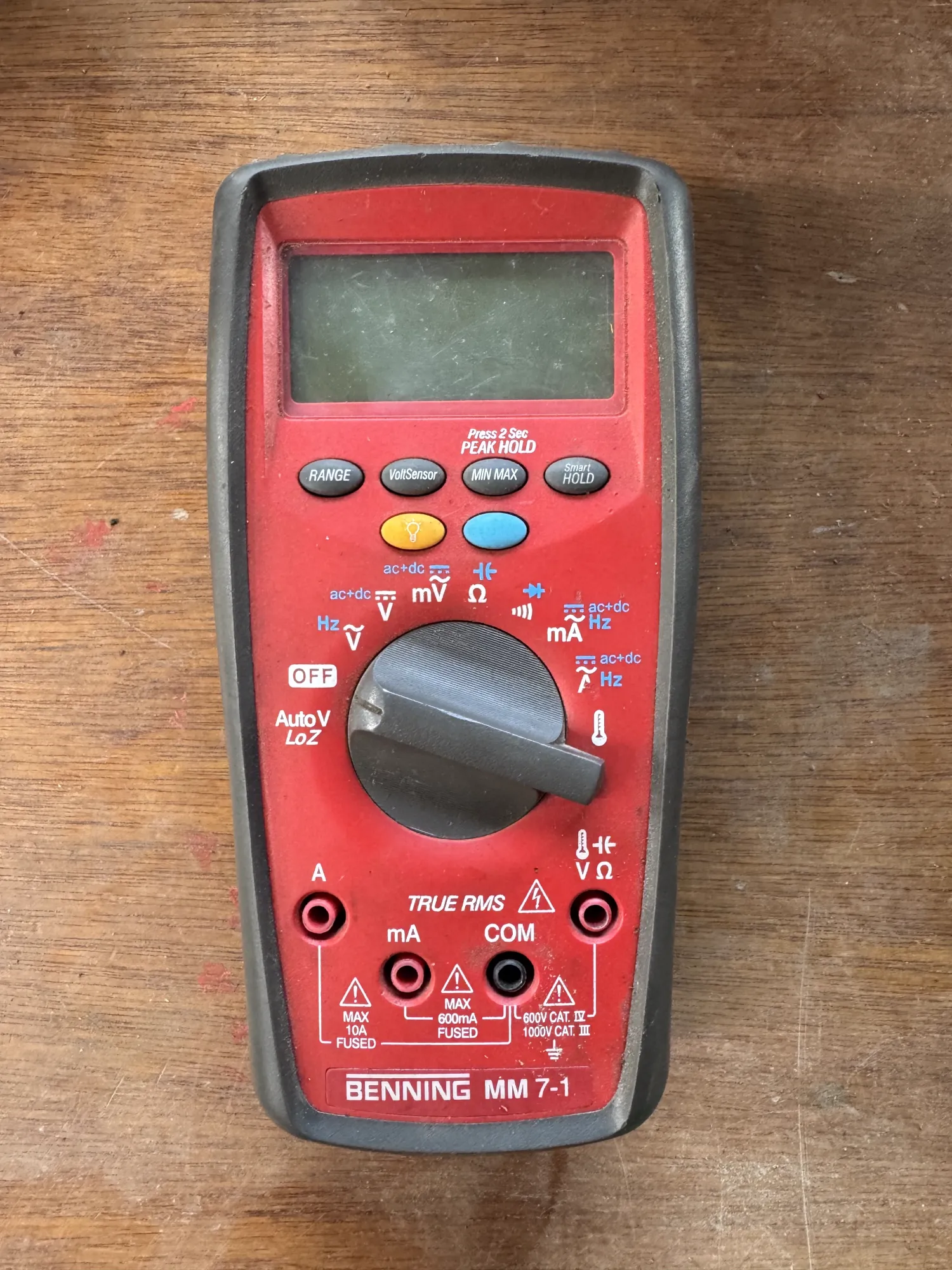 Benning MM 7-1 Multimeter | Goed Werkend | Dikke Kabels