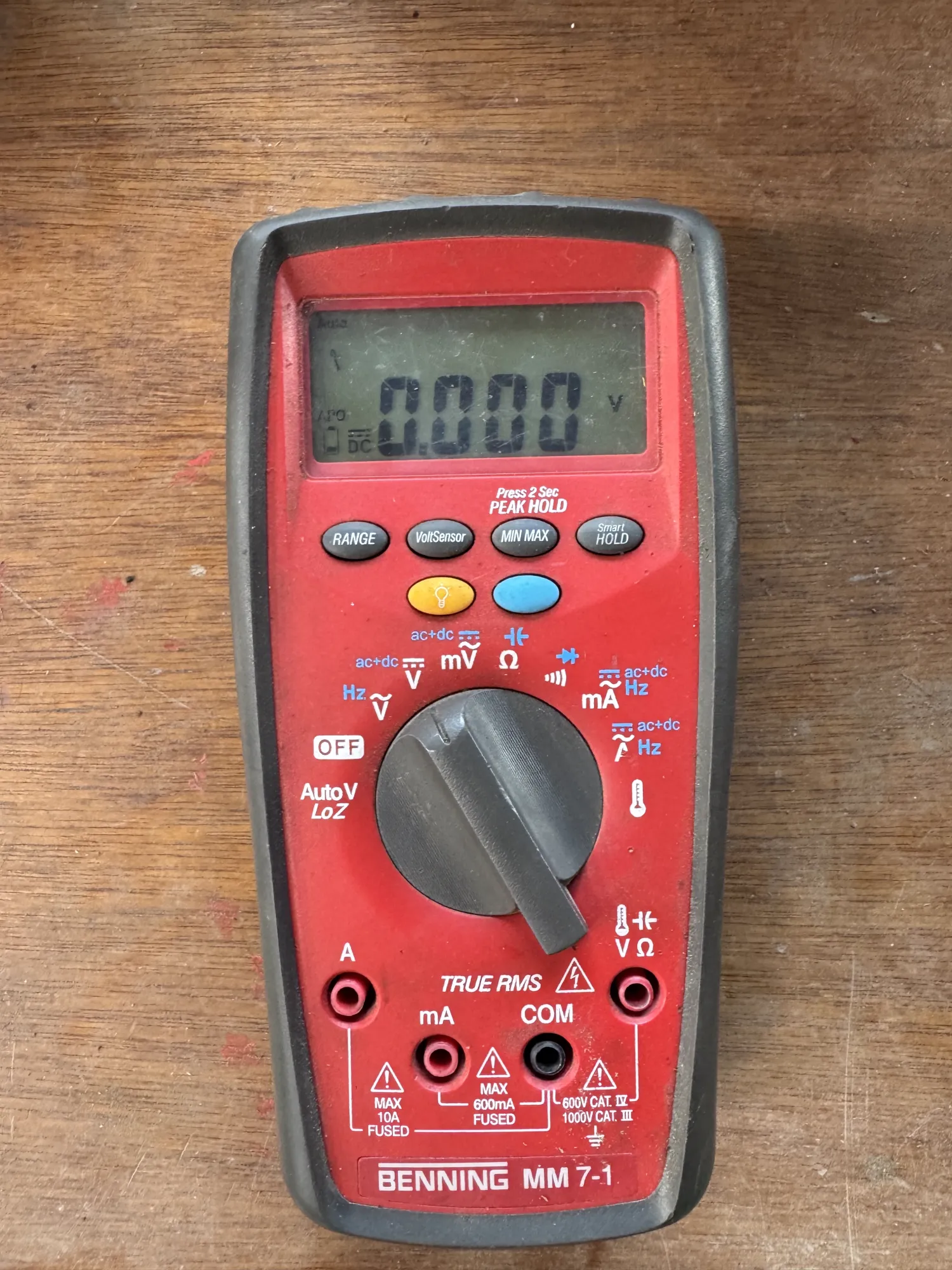Benning MM 7-1 Multimeter | Goed Werkend | Dikke Kabels
