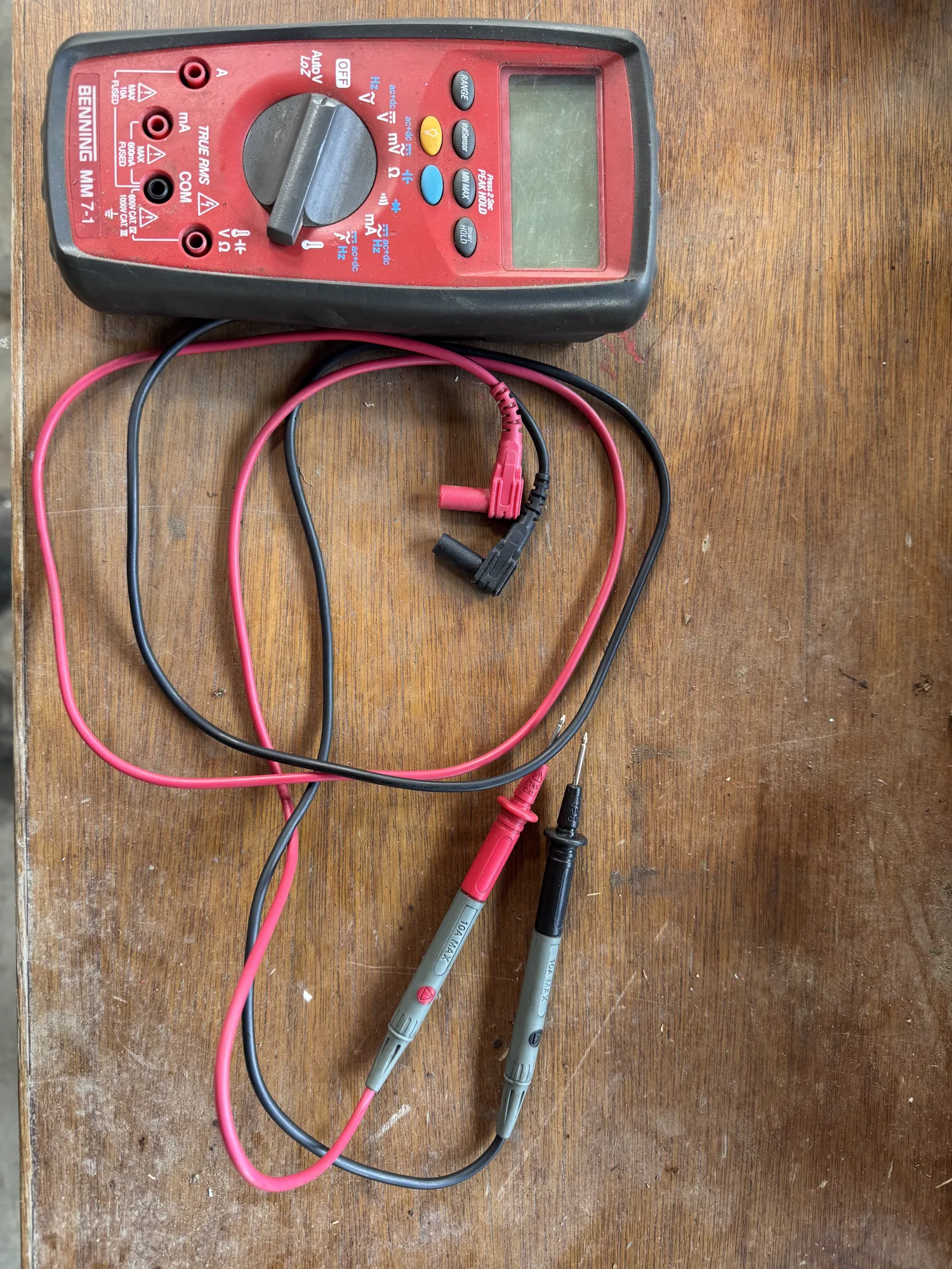 Benning MM 7-1 Multimeter | Goed Werkend | Dikke Kabels