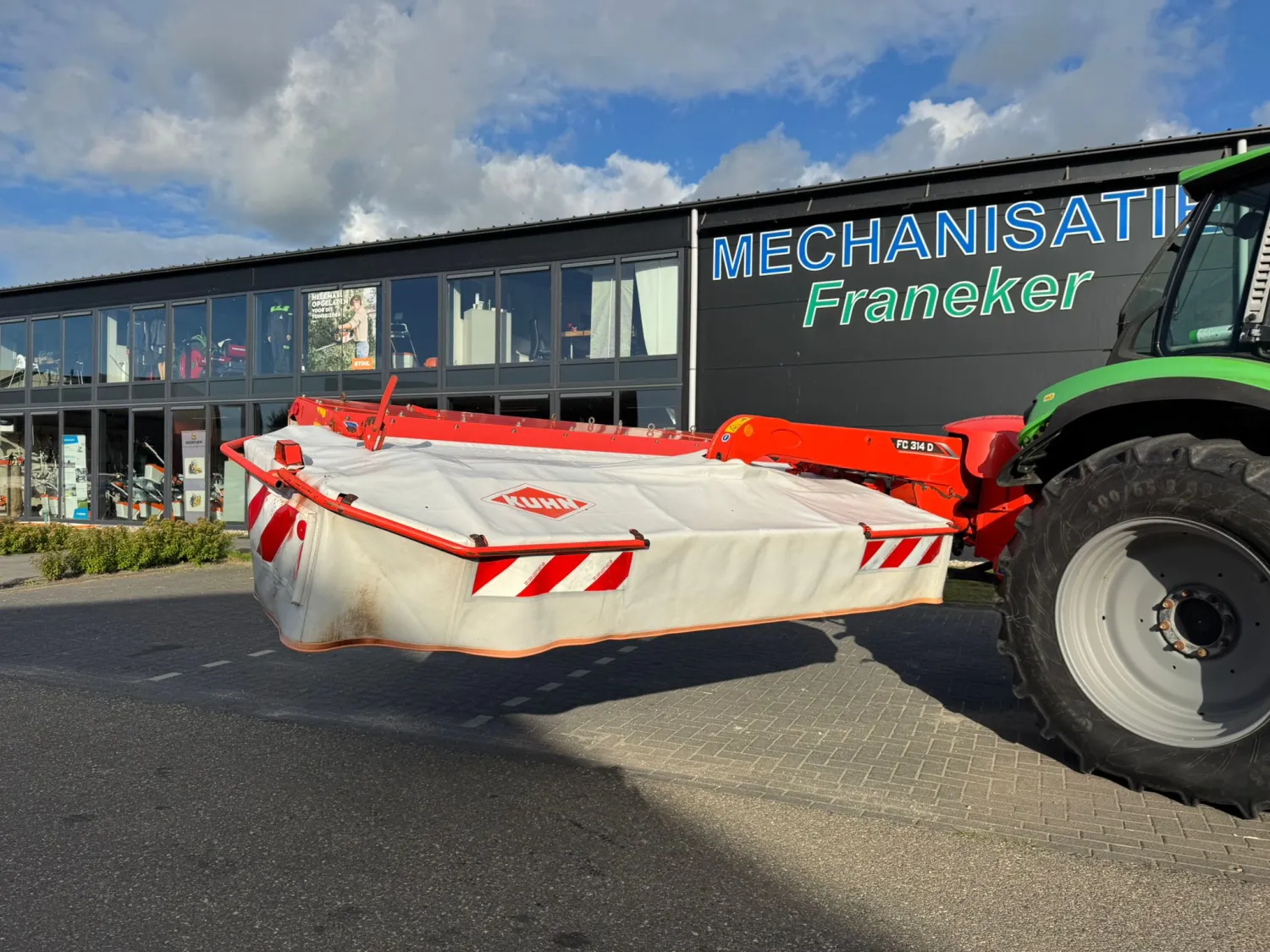 Segadora Trasera Kuhn FC314D con Acondicionador | 2018
