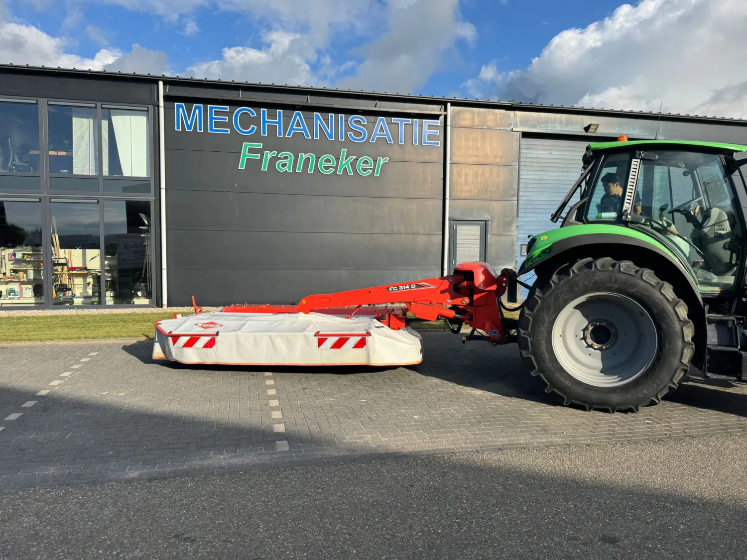 Segadora Trasera Kuhn FC314D con Acondicionador | 2018