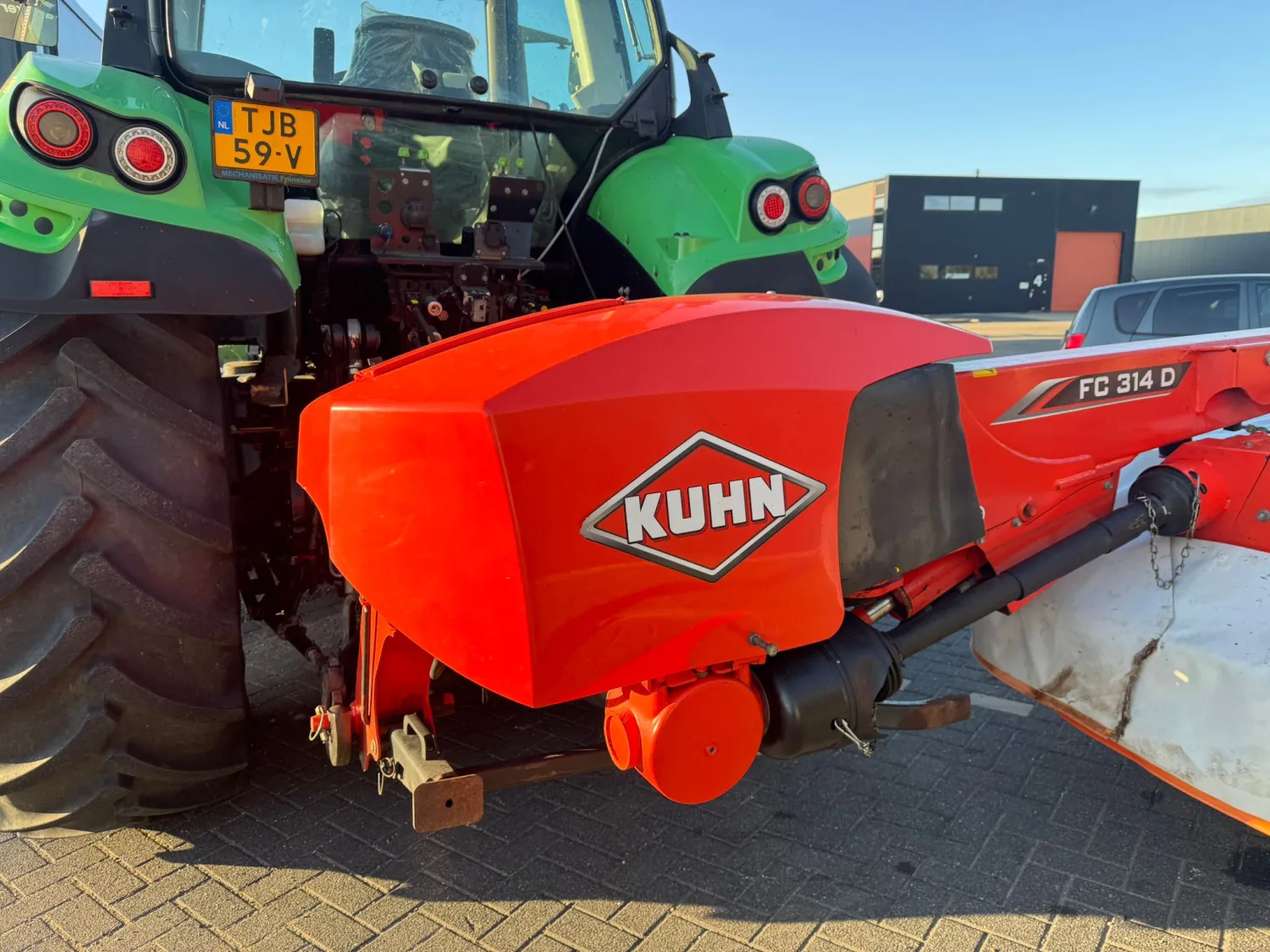 Segadora Trasera Kuhn FC314D con Acondicionador | 2018