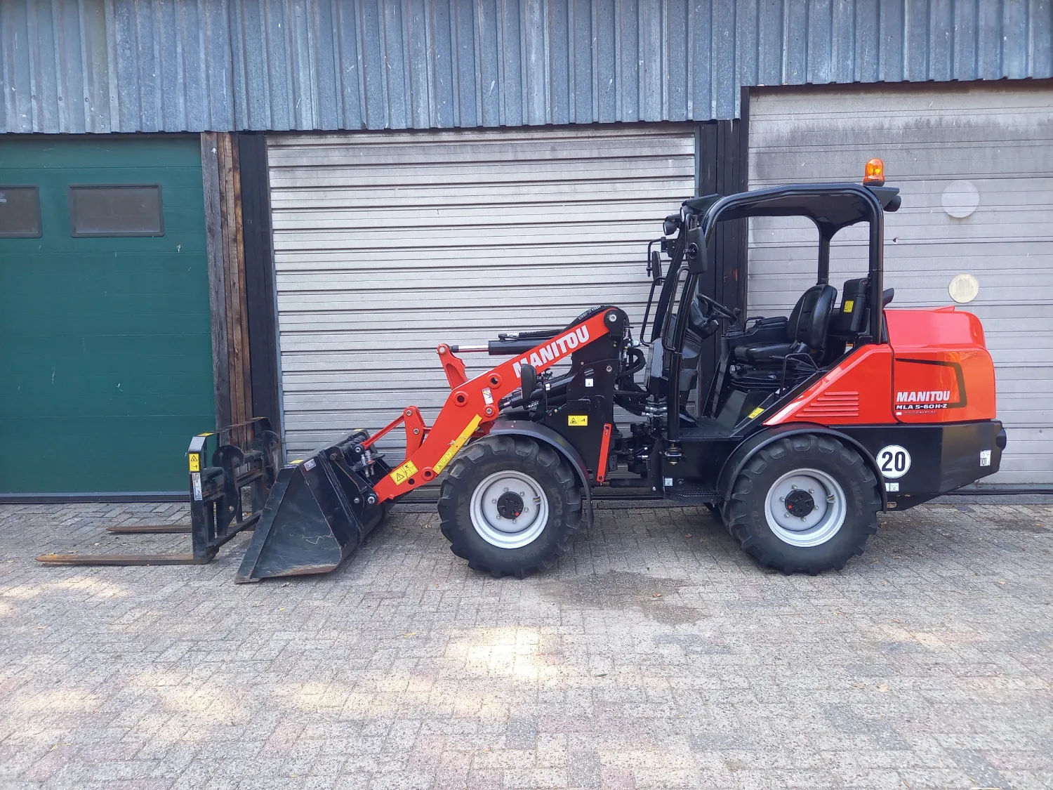 Manitou MLA50-60 H-Z Radlader | 60 PS Deutz, Weidemann