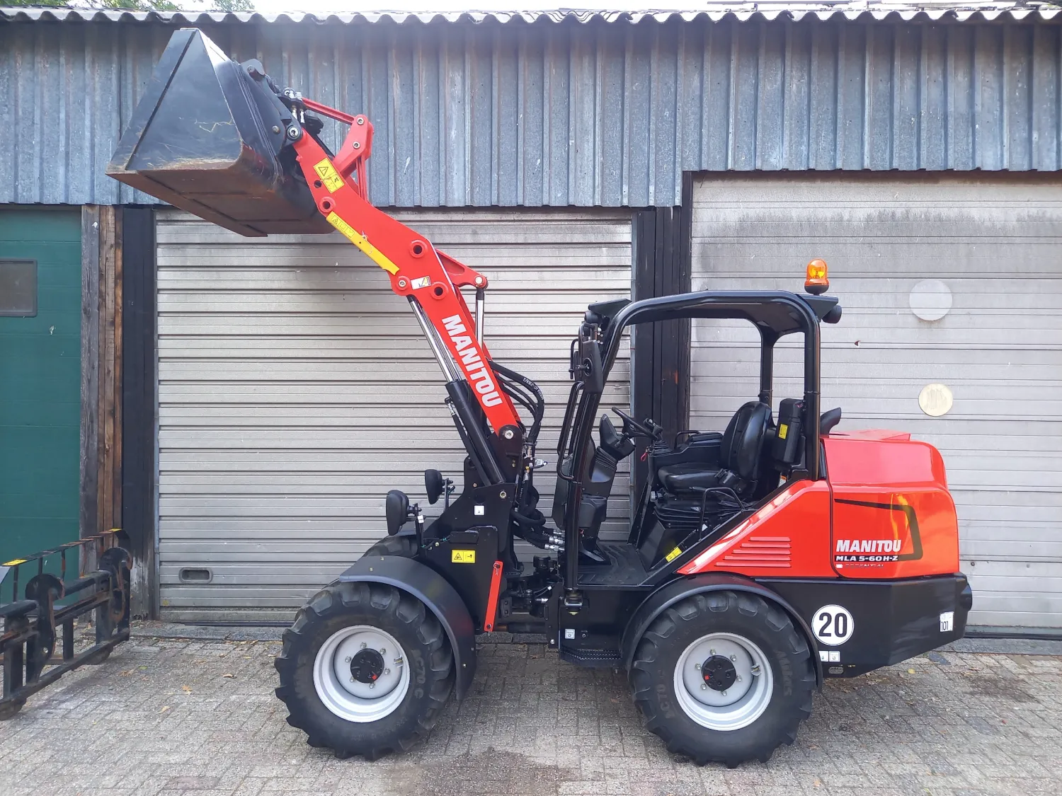 Manitou MLA50-60 H-Z Radlader | 60 PS Deutz, Weidemann