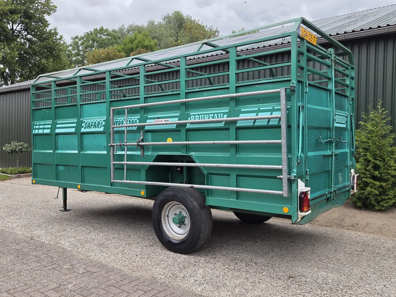 Bruneau Safari HSRB 5390 Remolque Ganadero - Hidráulico