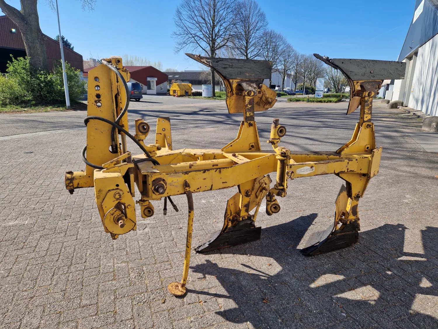 Rumptstad 2-Schaar Wentelploeg - Mechanische Verstelling