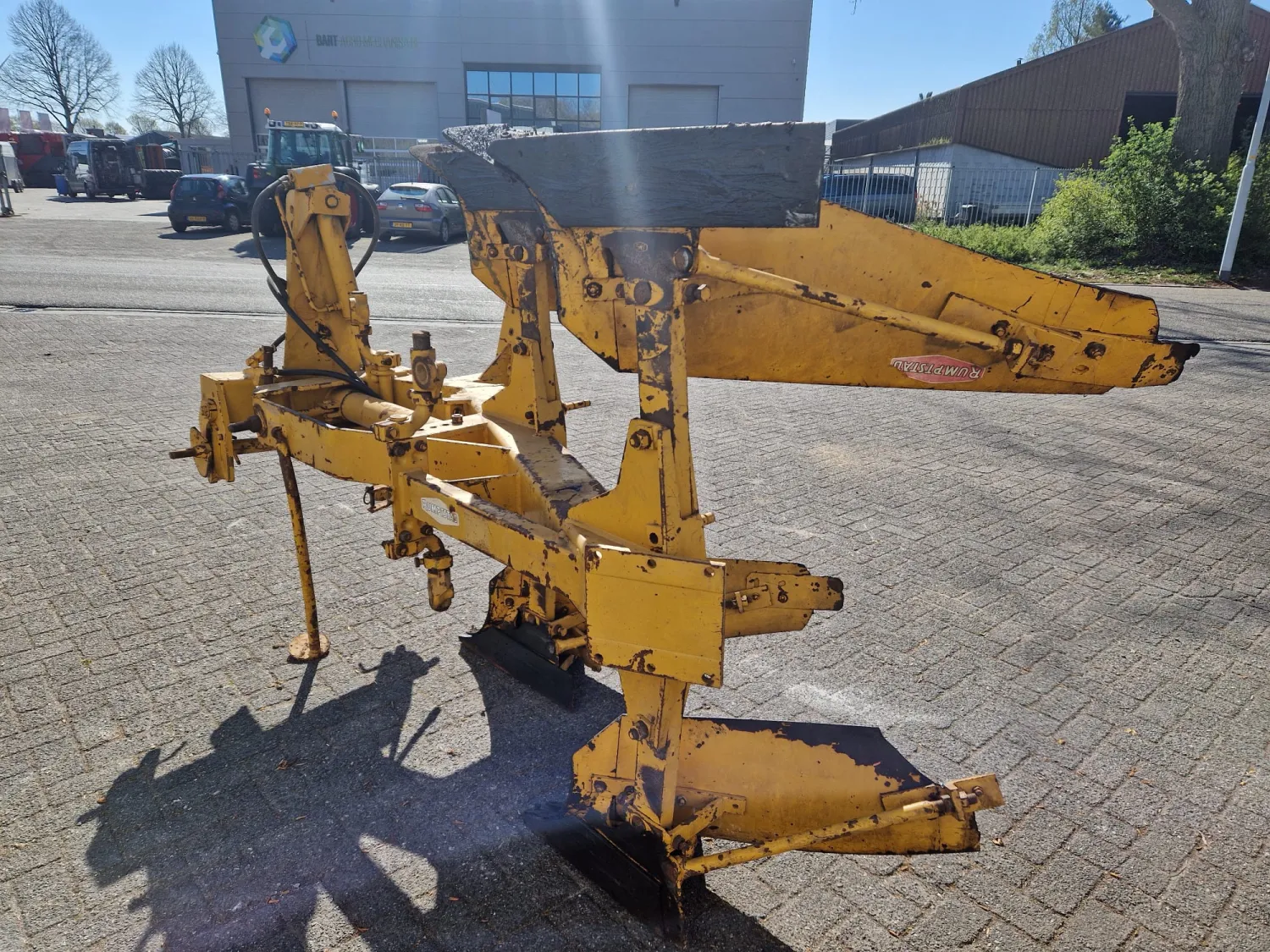 Rumptstad 2-Schaar Wentelploeg - Mechanische Verstelling