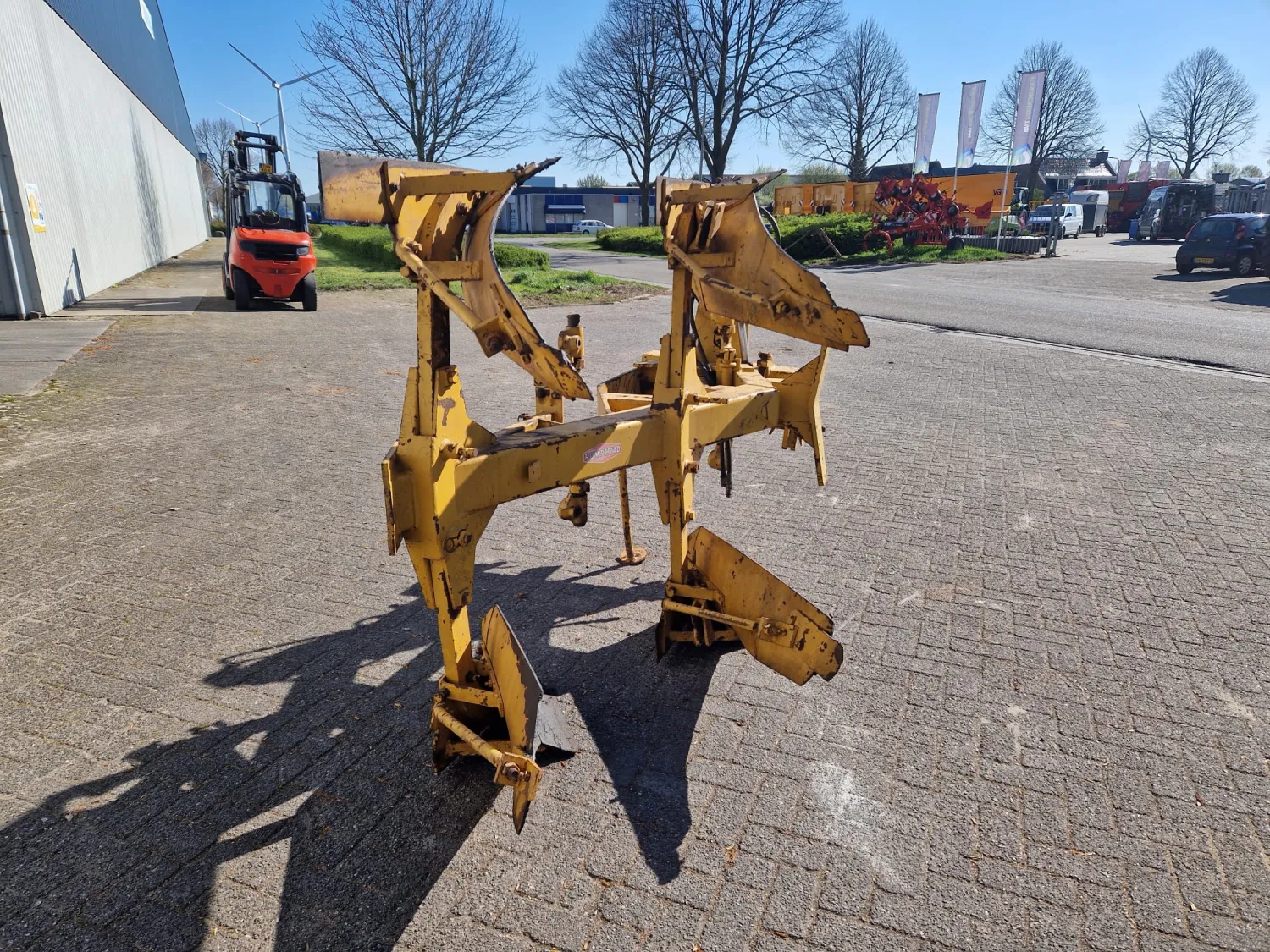 Rumptstad 2-Schaar Wentelploeg - Mechanische Verstelling
