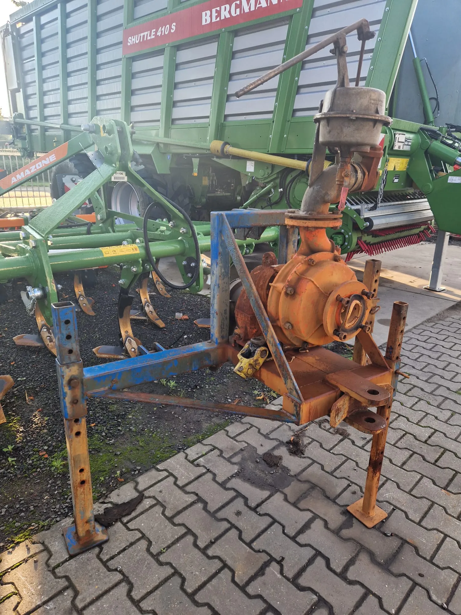 Landini CMS 65A: Tractor met aanzuigpomp & drukmeter