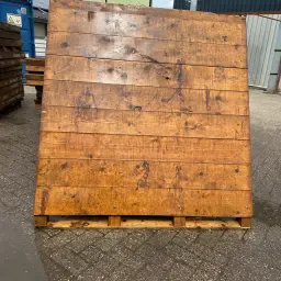 Grote Houten Driehoek Kokers - 26 Stuks