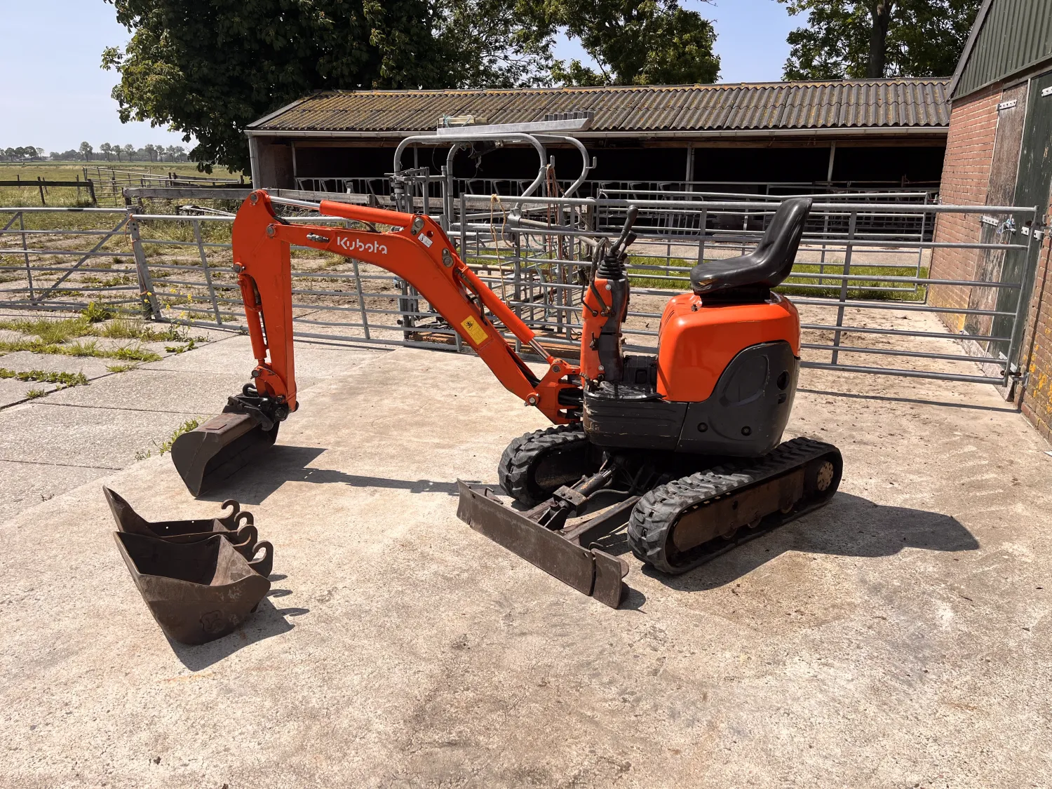 Kubota Bagger zu verkaufen - Gut Instandgehalten & Einsatzbereit