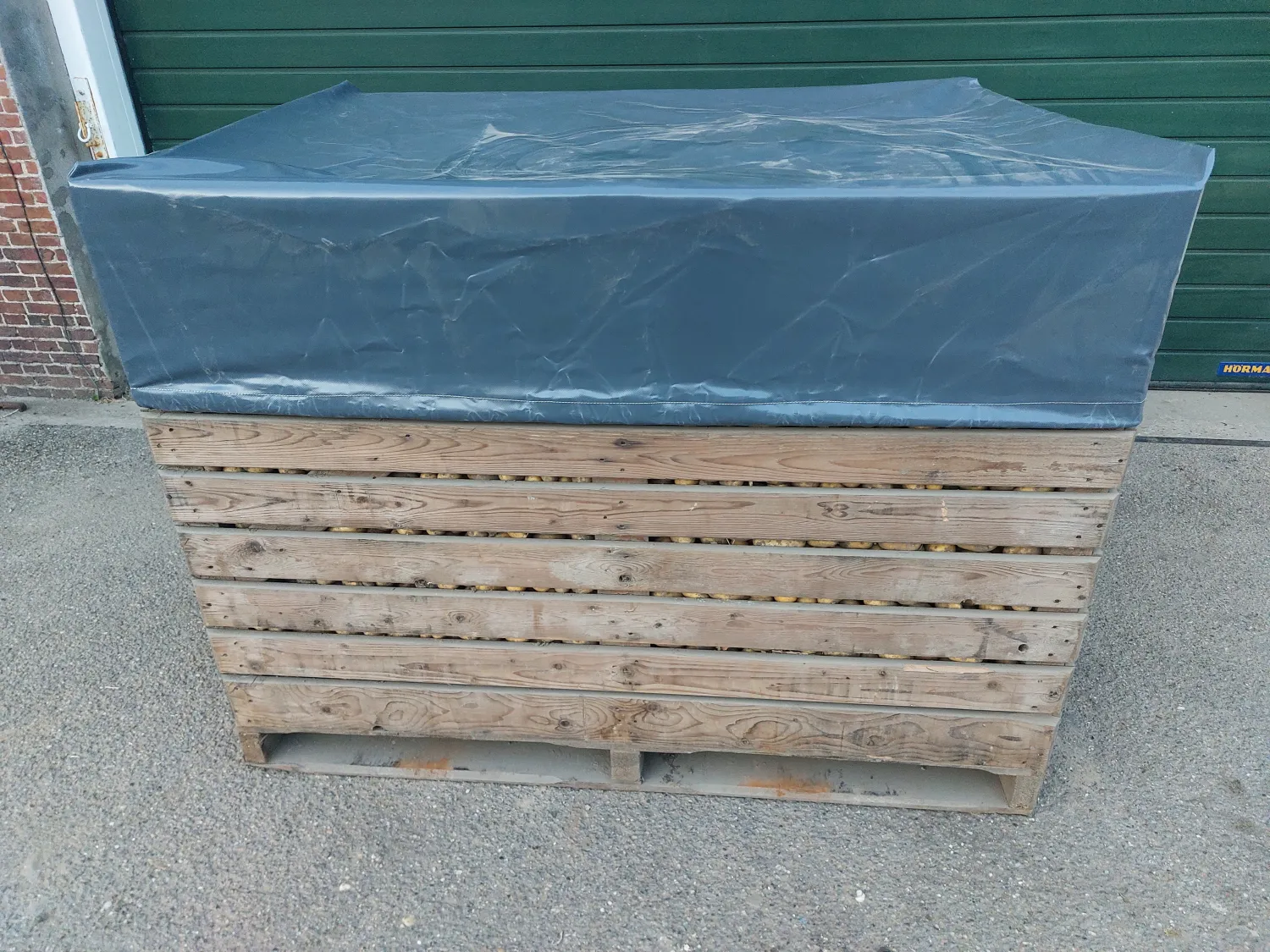 Kist Afdekzeilen Nieuw 160x120cm - Duurzame kwaliteit