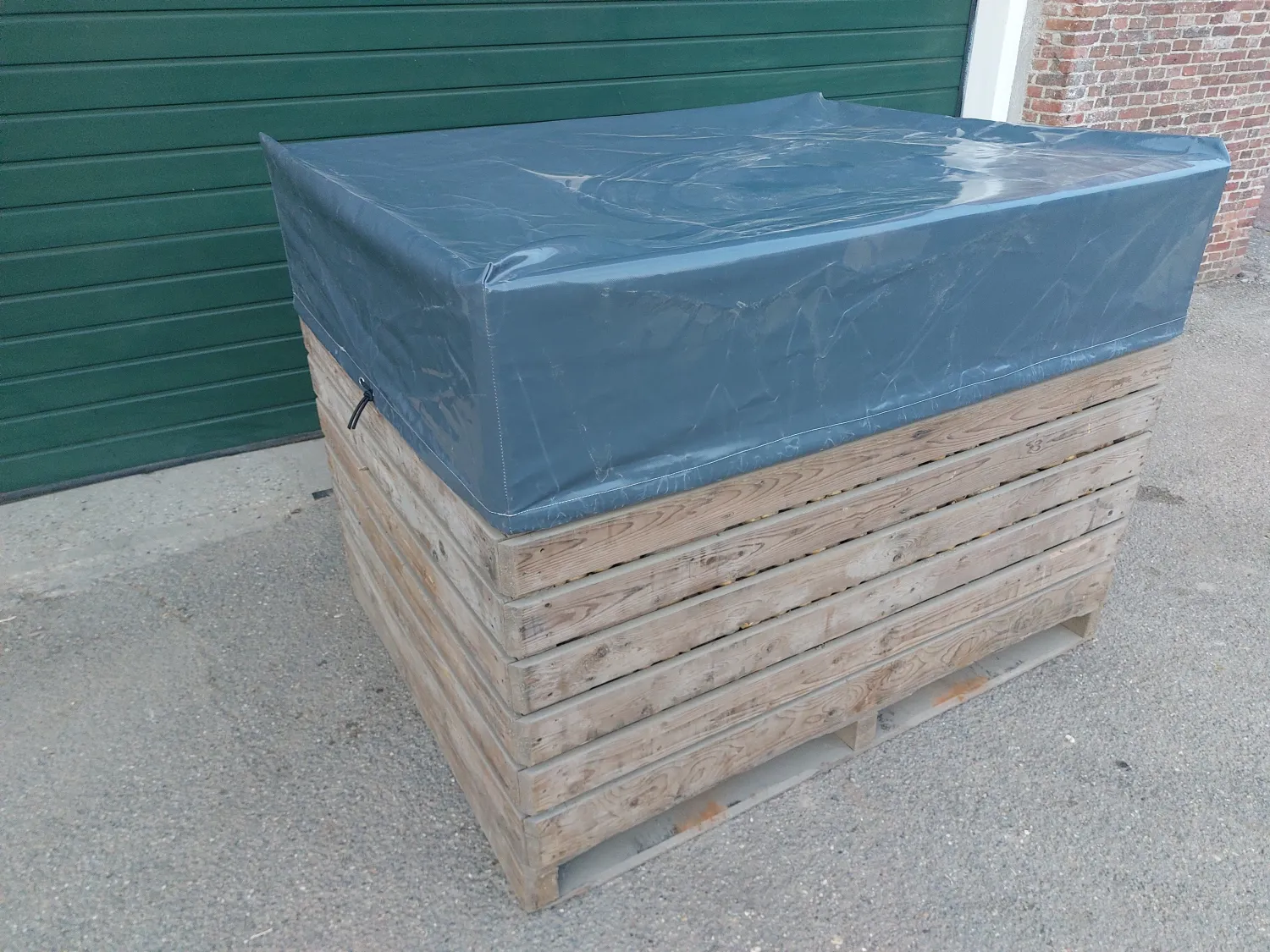 Kist Afdekzeilen Nieuw 160x120cm - Duurzame kwaliteit