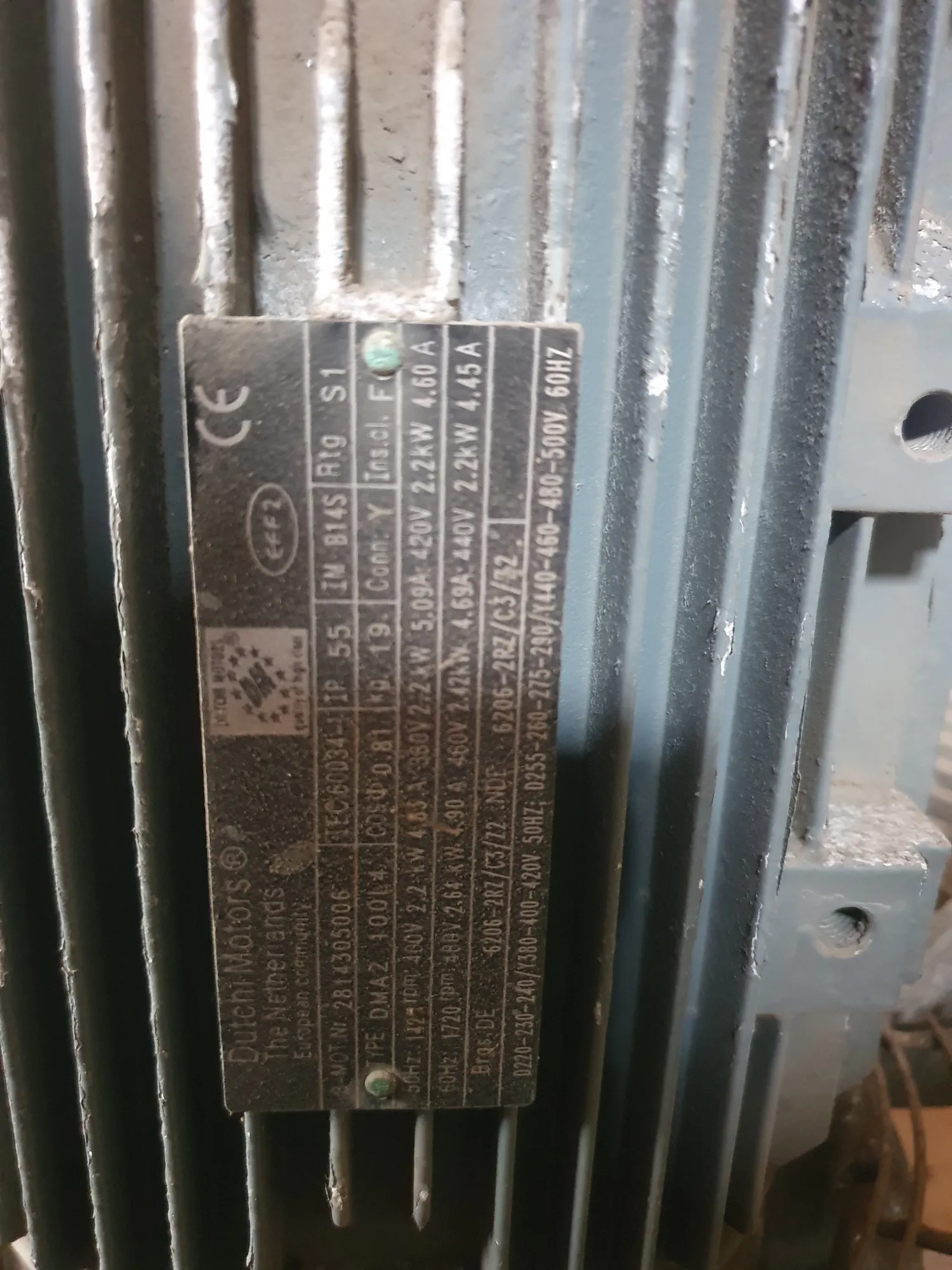 Novenco ACP-800/230 Ventilatoren - Werkend Gedemonteerd