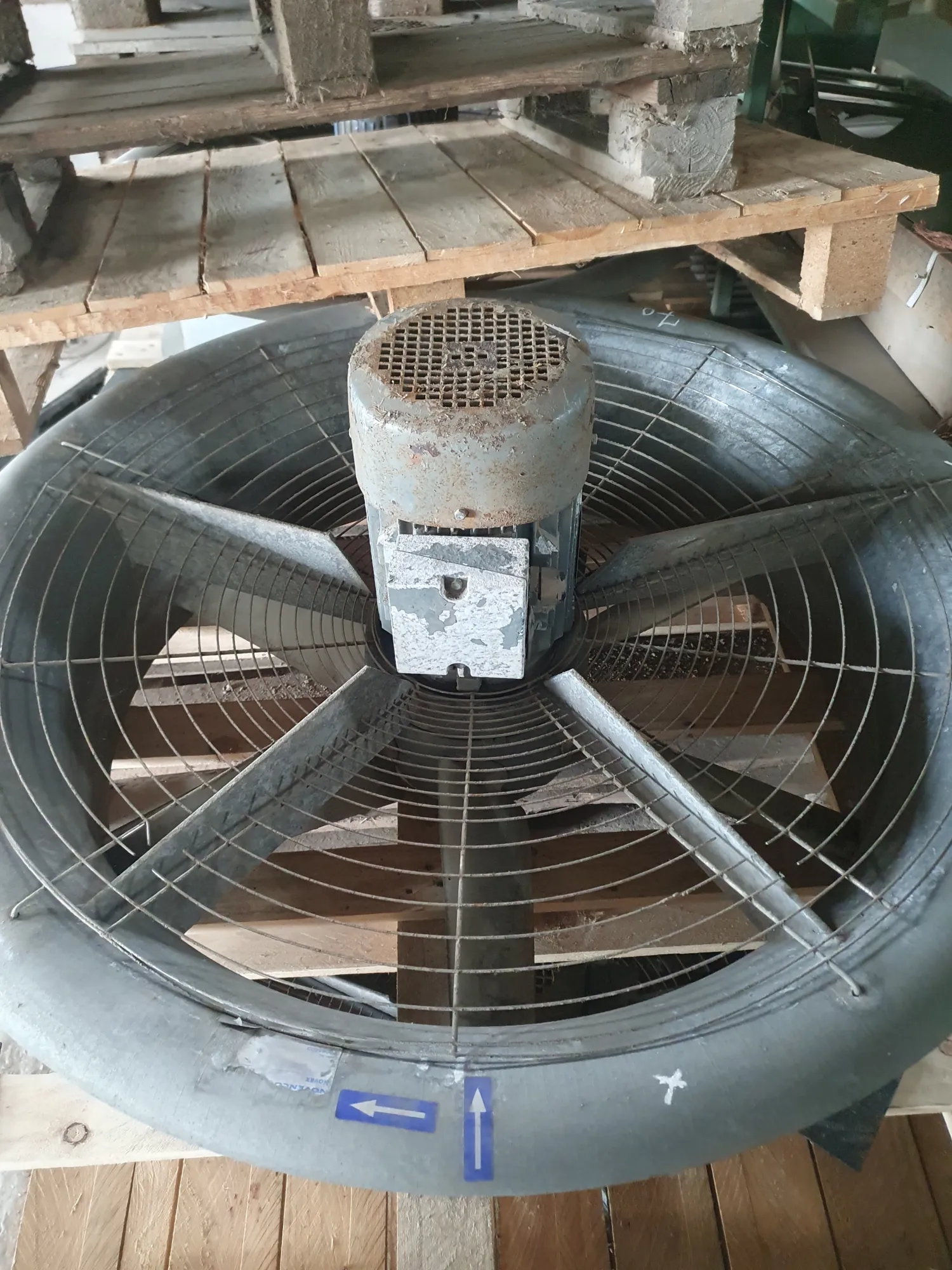 Novenco ACP-800/230 Ventilatoren - Werkend Gedemonteerd