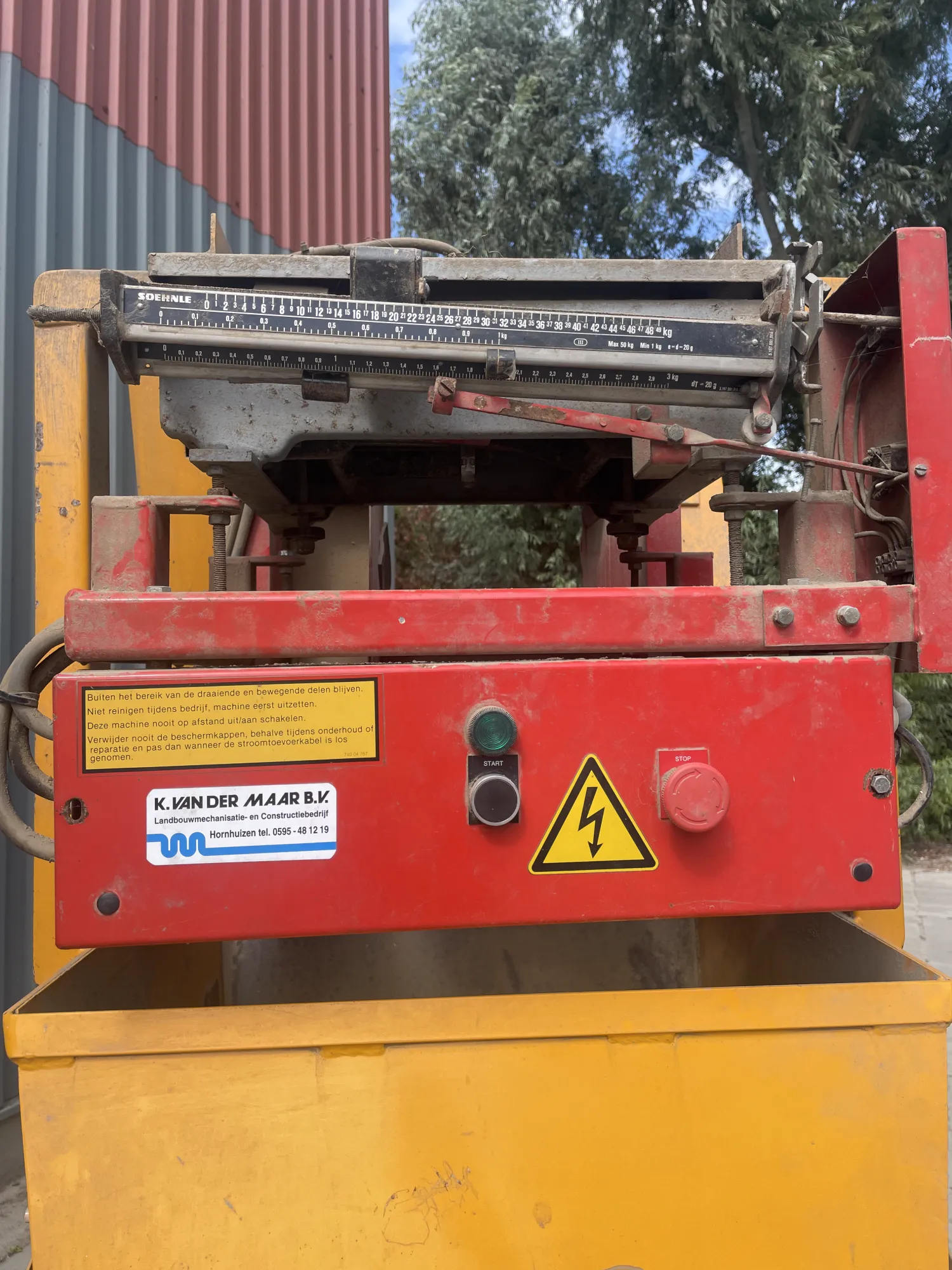 Bijlsma Hercules 9000 Afweger | Aangeboden