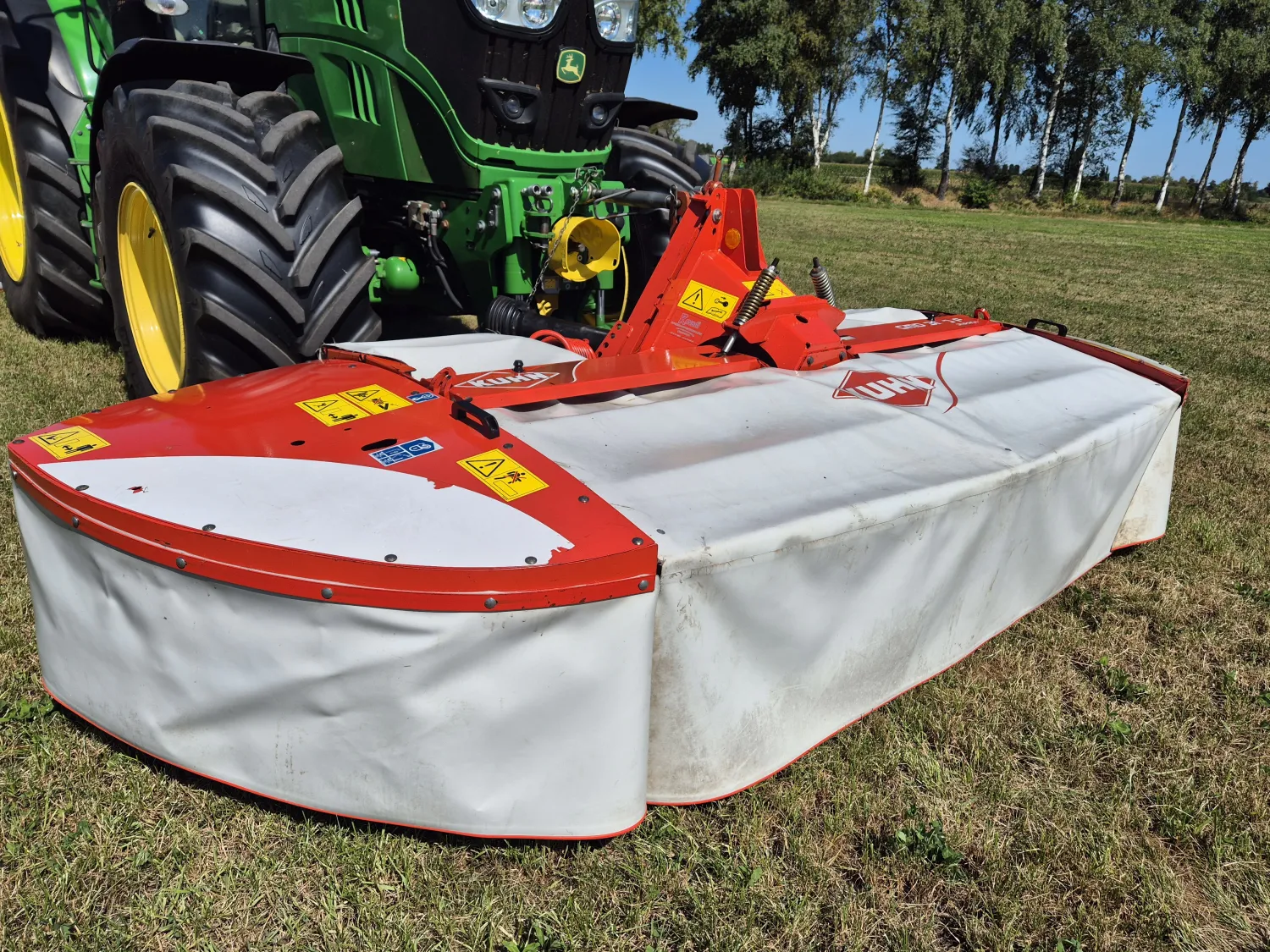 Kuhn Schijvenmaaier Set - 7 Meter Werkbreedte