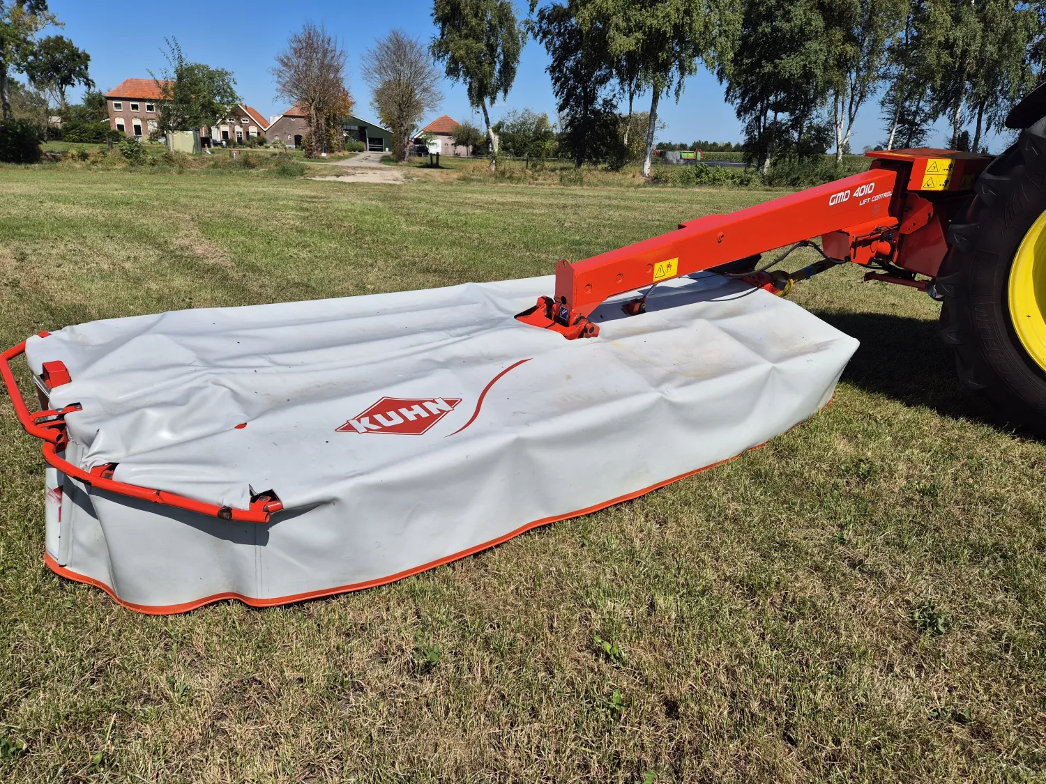 Kuhn Schijvenmaaier Set - 7 Meter Werkbreedte