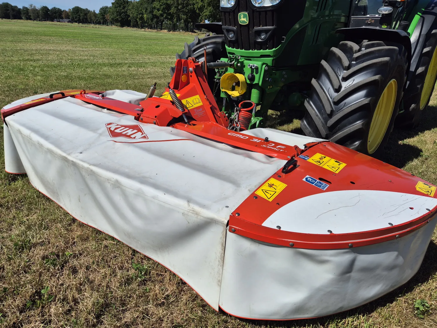 Kuhn Schijvenmaaier Set - 7 Meter Werkbreedte
