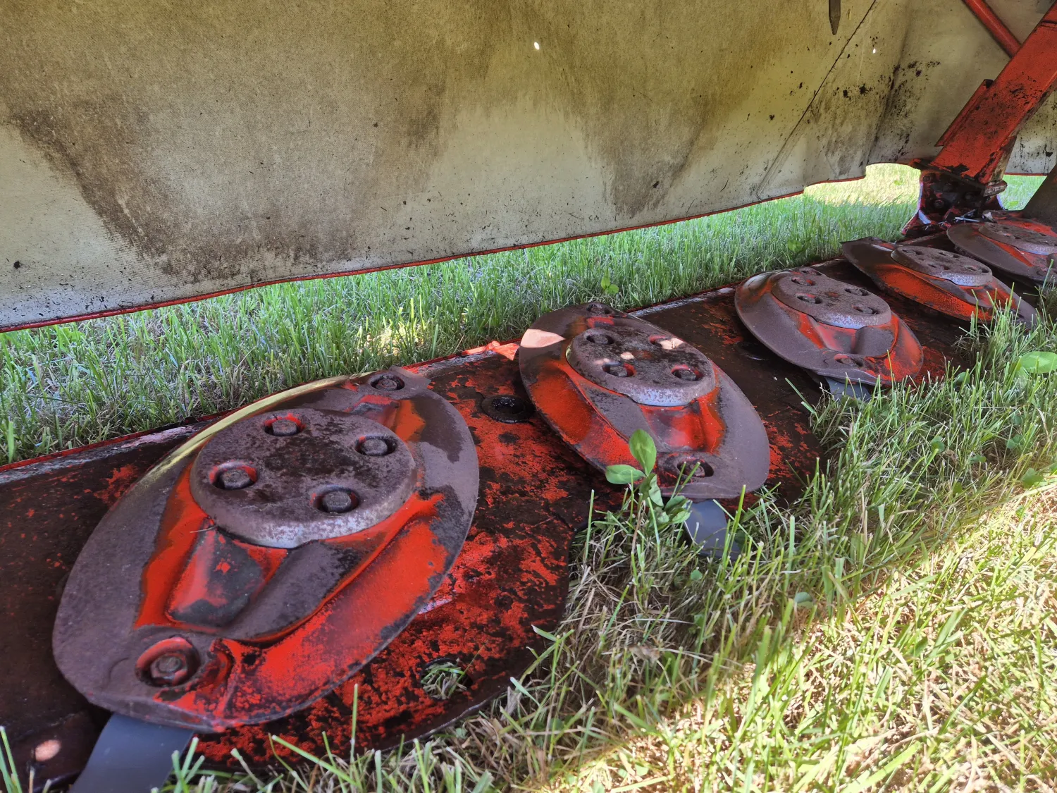 Kuhn Schijvenmaaier Set - 7 Meter Werkbreedte