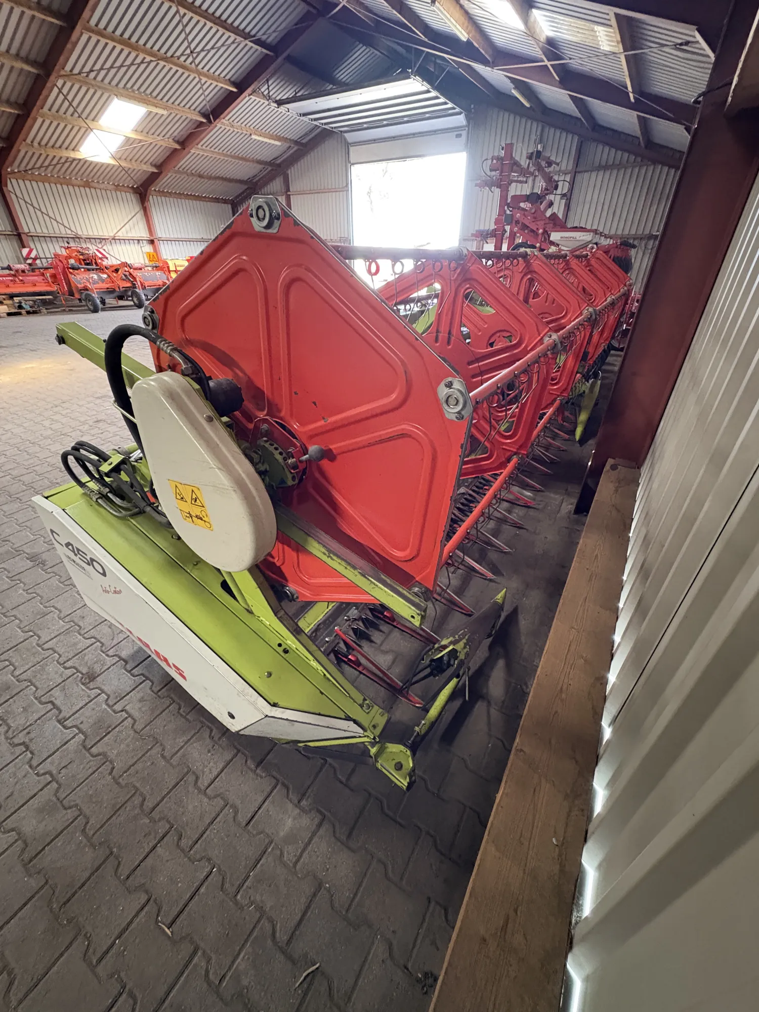 Claas C450 Maaibord - Autocontour, Hydraulische Haspel - 2004