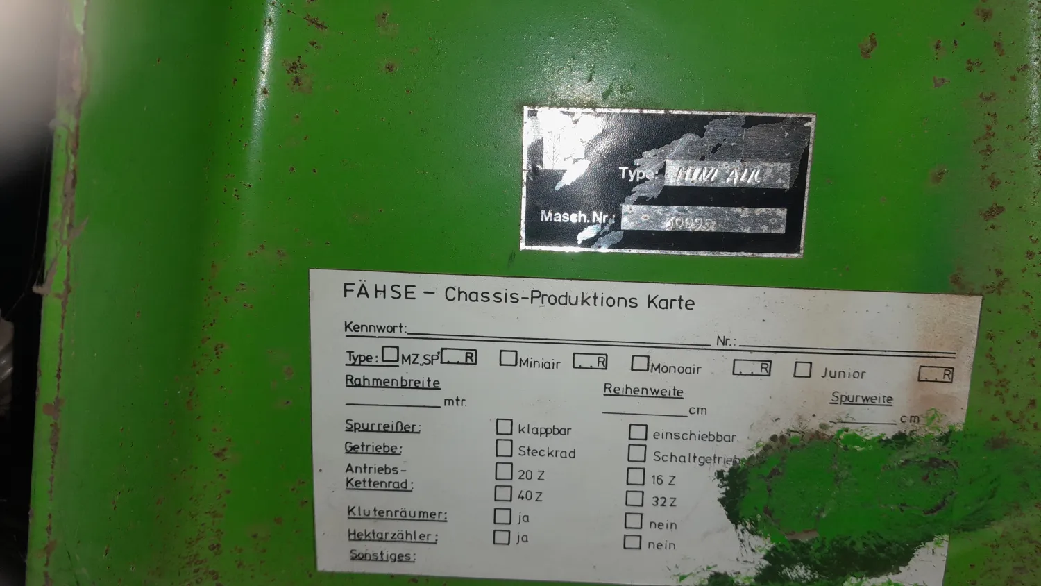 Vicon Miniair zaaimachine | Verschillende zaaischijven