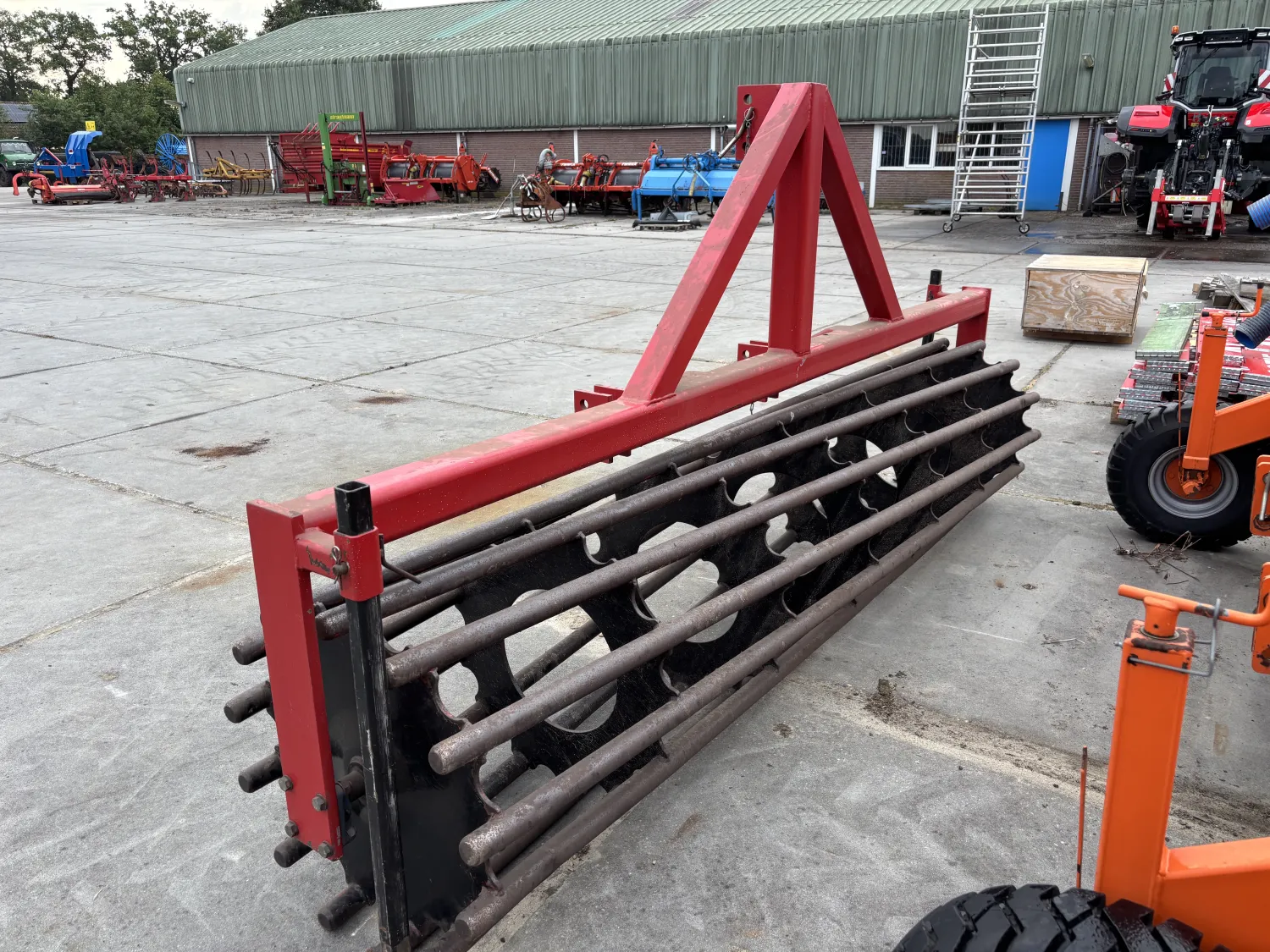 Kooirol 3.25m met driepuntsframe | Landbouwrol te koop