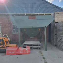 Tussenbunker sorteermachine - 6 ton capaciteit