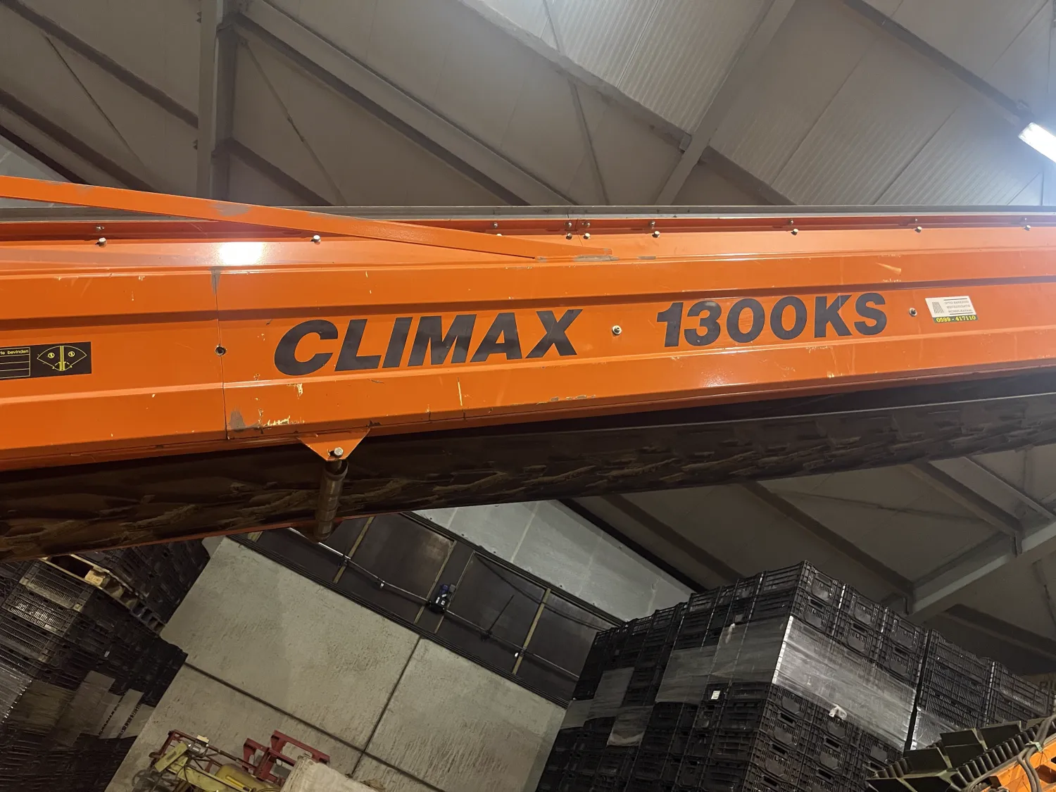 Climax 1300 KS Machine - Ready to Work
