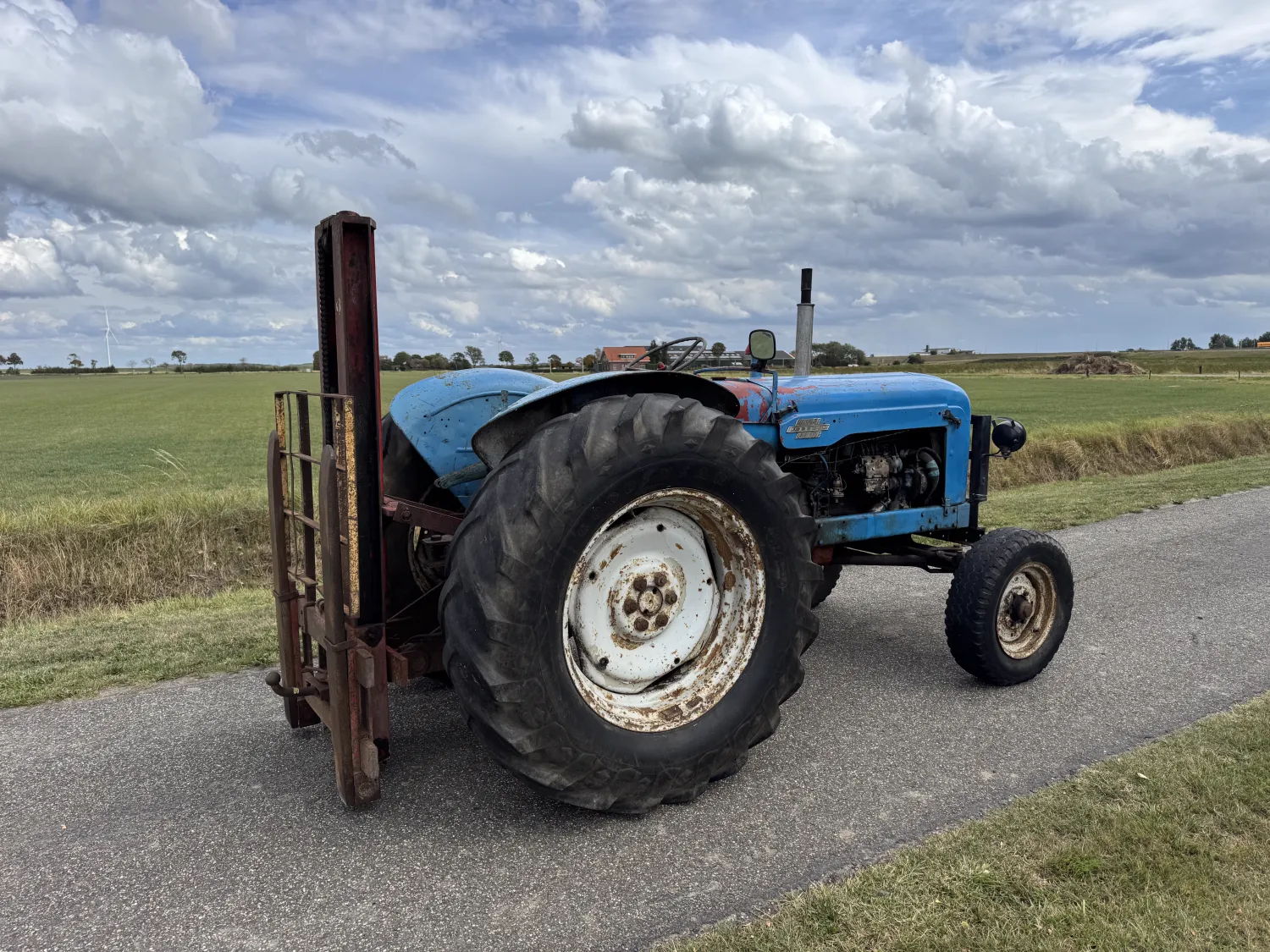 Fordson Power Major te koop | Oldtimer tractor met hefmast