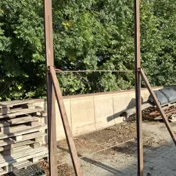 Demontabele L-steunen 3 meter hoog - 14 stuks