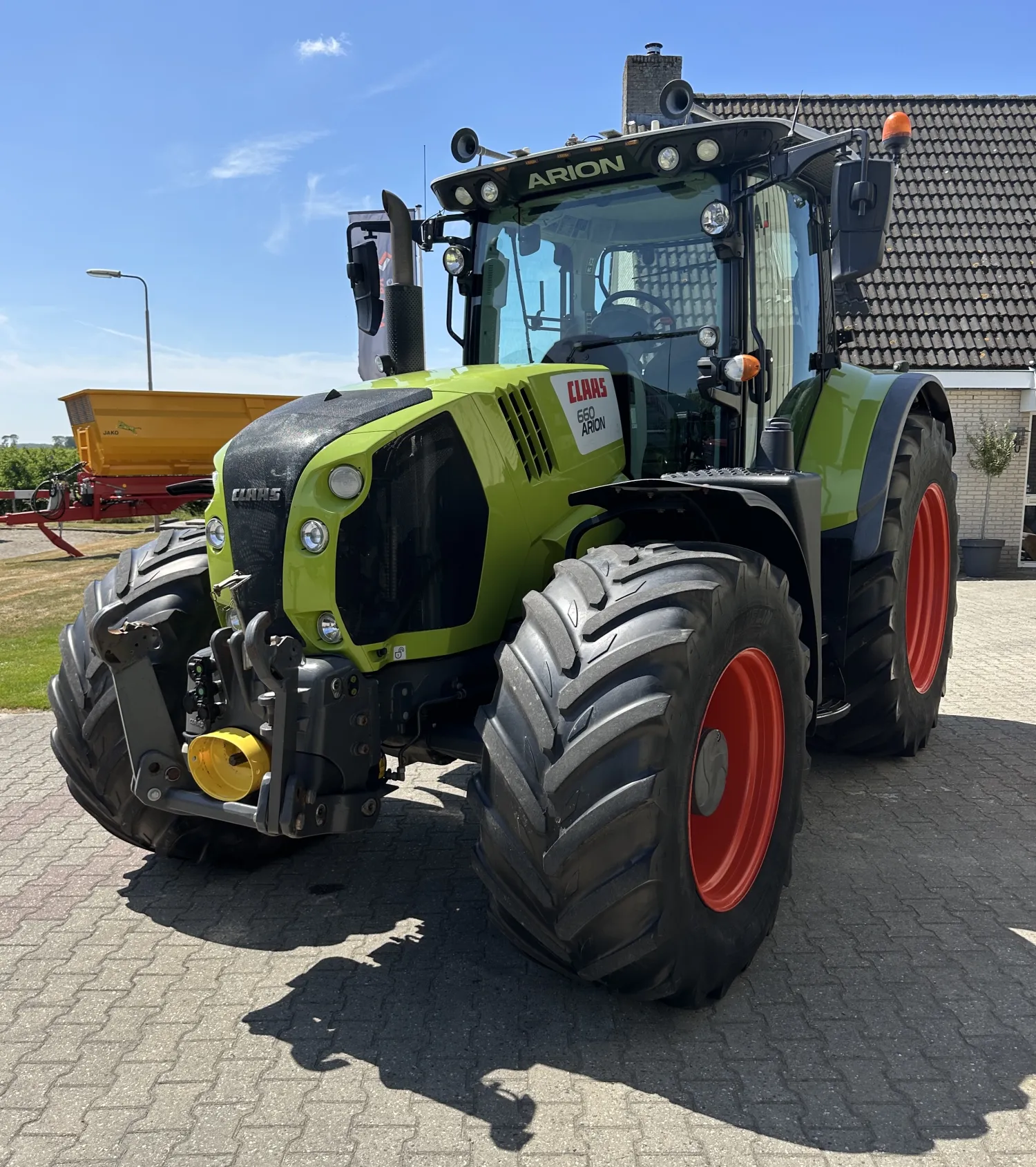 Claas Arion 660 Cis+ Trekker, 2019, 7212 uur, Vario transmissie