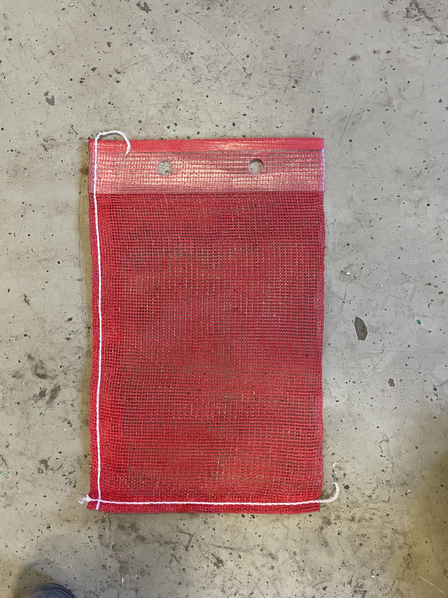 Netzakken: Oranje (25 kg) & Rood (5 kg) - Zakken