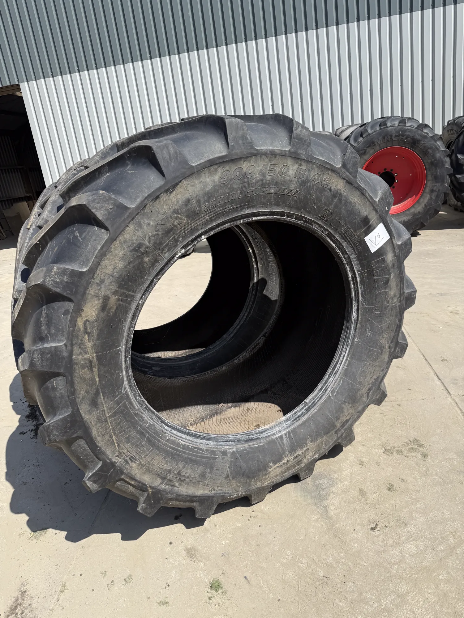 Michelin 900/50R42 MachXbib dæk - 44mm mønsterdybde
