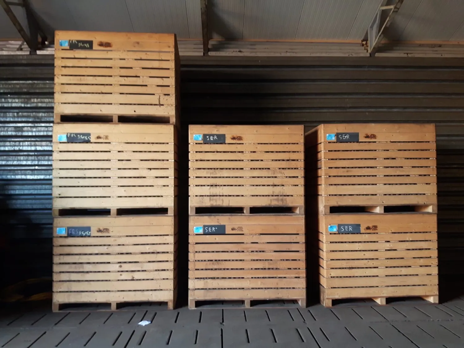 Aardappelkisten te koop - 1.60 x 1.20 x 1.24