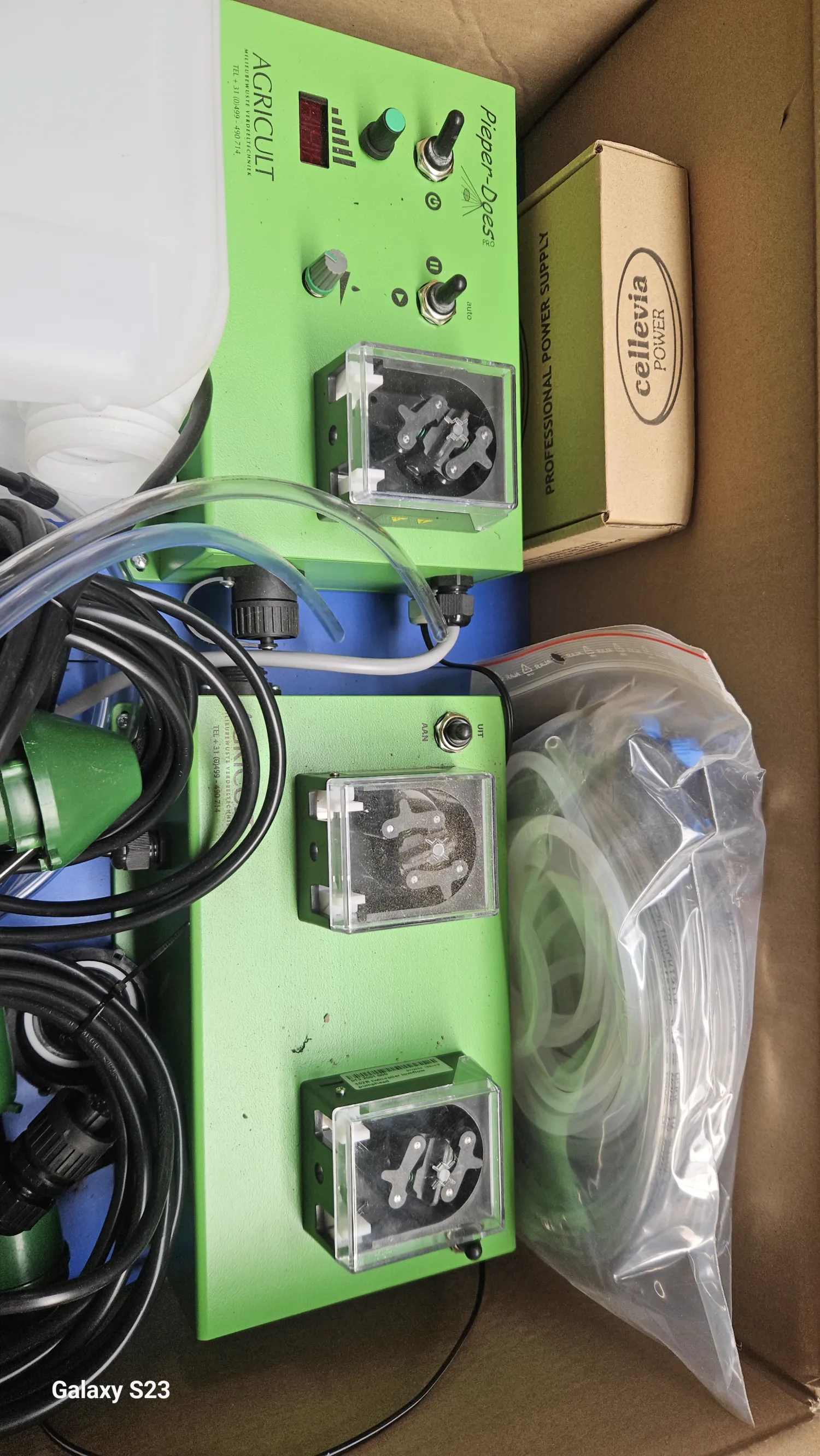 Neues Pieperdoes-Set mit 3 Sprühdüsen zu verkaufen