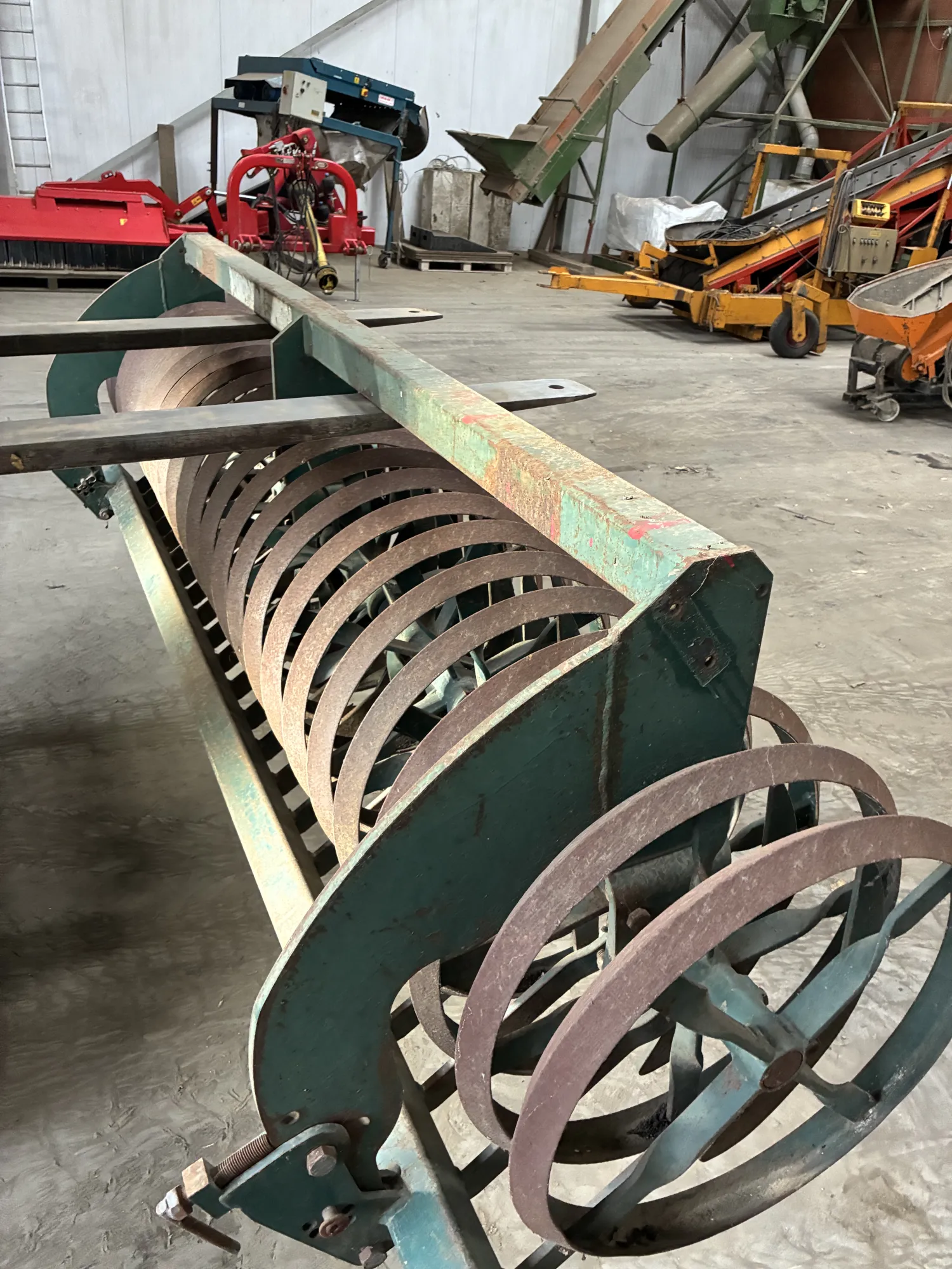 Tăvălug Cambridge 3 m lățime de lucru, inele de 60 cm