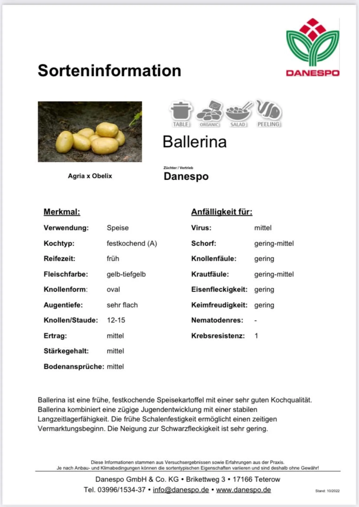 Gecertificeerde pootaardappelen | Biologisch & Conventioneel