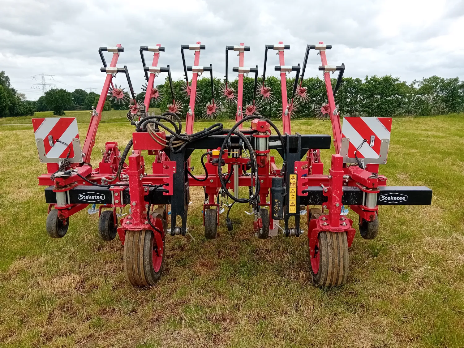 Prășitoare Steketee EC-Weeder - 6 rânduri, controlată de cameră