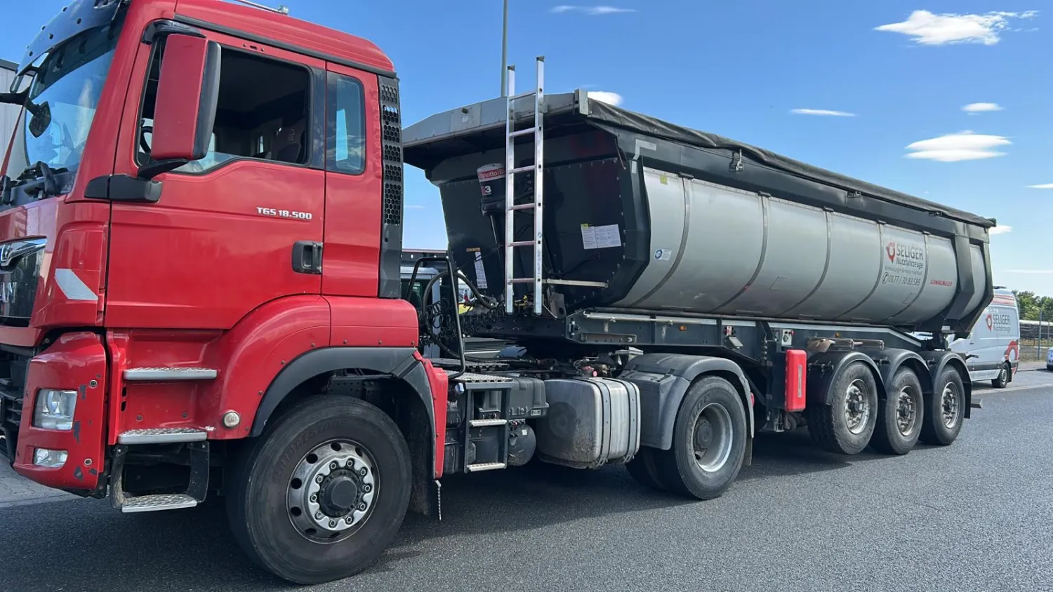 Nationaal transport: landbouwmachines & bulkgoederen