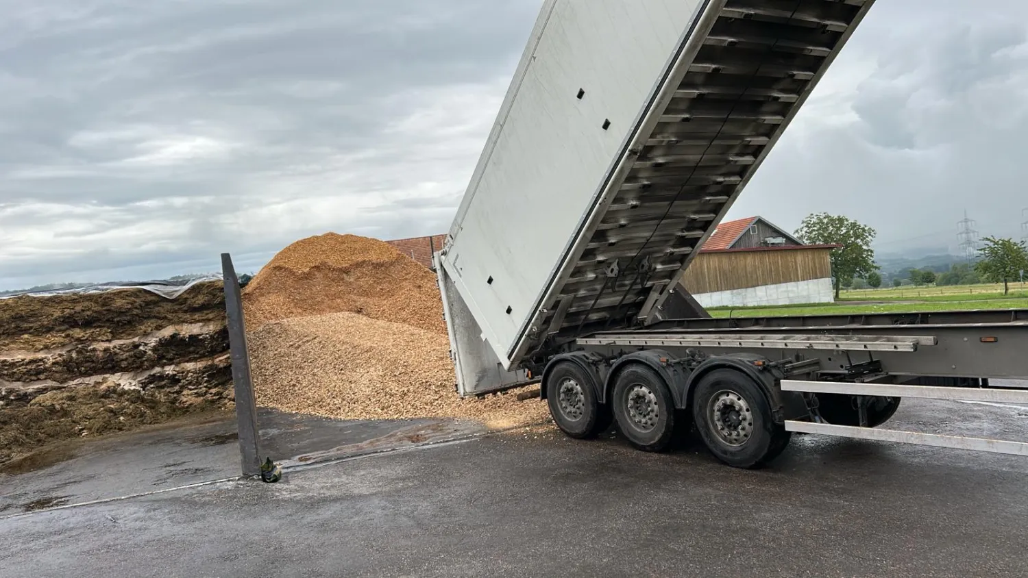 Nationaal transport: landbouwmachines & bulkgoederen