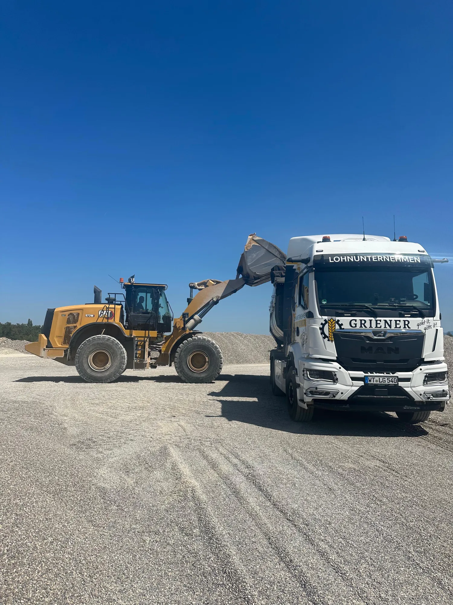 Nationaal transport: landbouwmachines & bulkgoederen