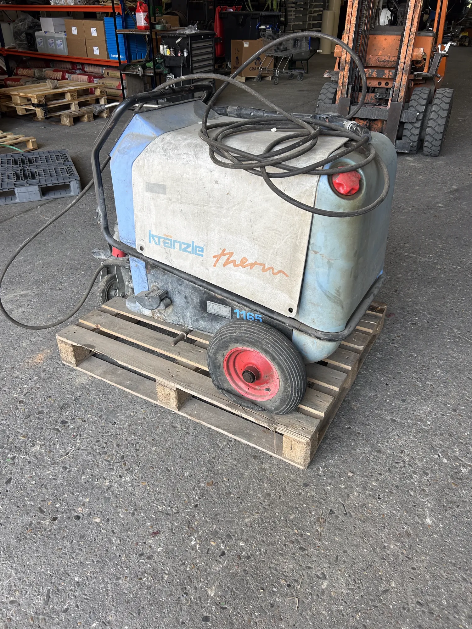 Kranzle Hogedrukreiniger - Defecte Boiler, Goedkoop!